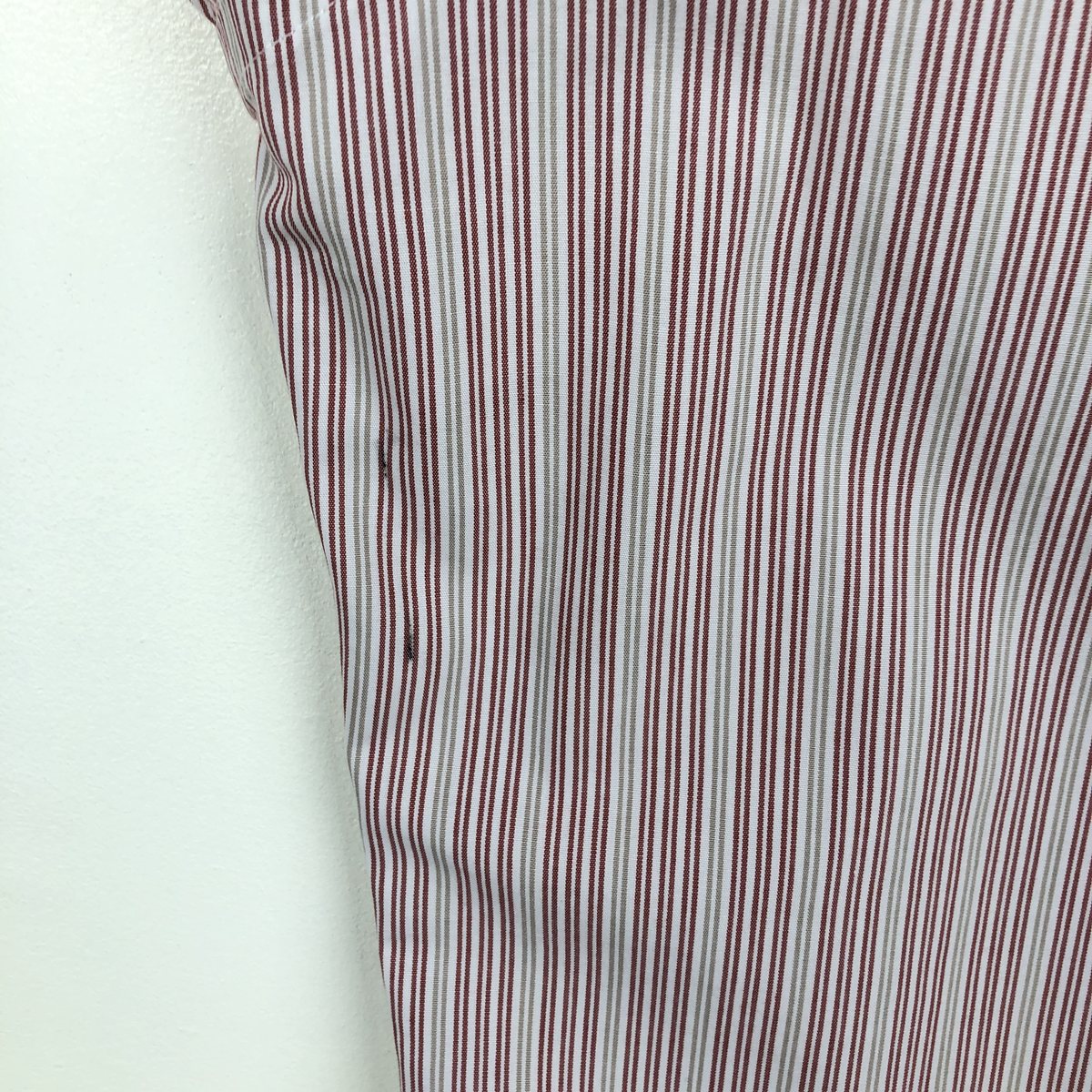 古着 ブルックスブラザーズ Brooks Brothers Est.1818 TRADITIONAL FIT 長袖 コットンストライプシャツ メンズL相当 /eaa662581 【中古】 【260821】