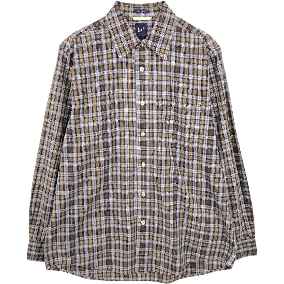 GAP/ギャップ オールドギャップ 長袖 コットンチェックシャツ