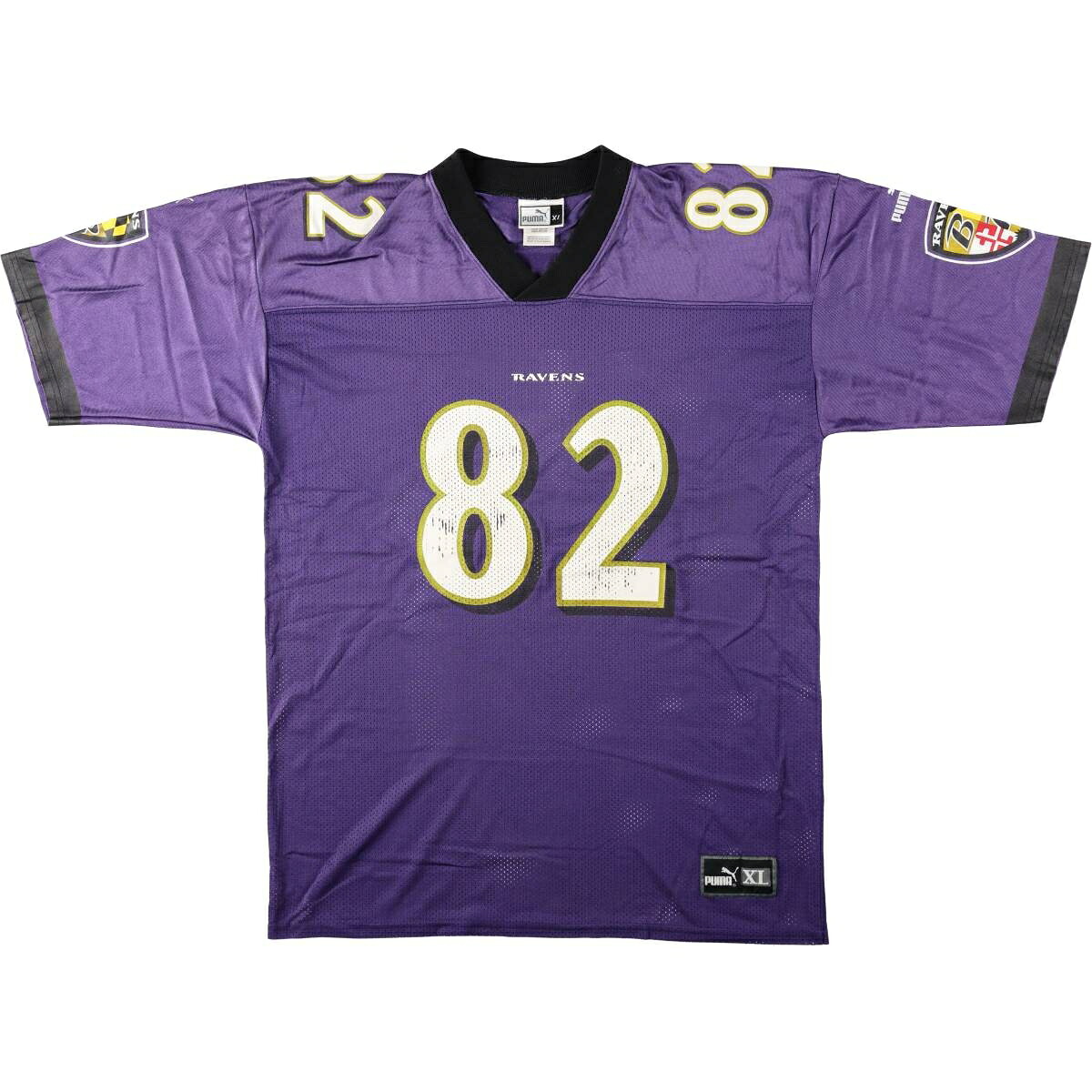 PUMA/プーマ NFL BALTIMORE RAVENS ボルチモアレイブンズ ゲームシャツ フットボールシャツ
