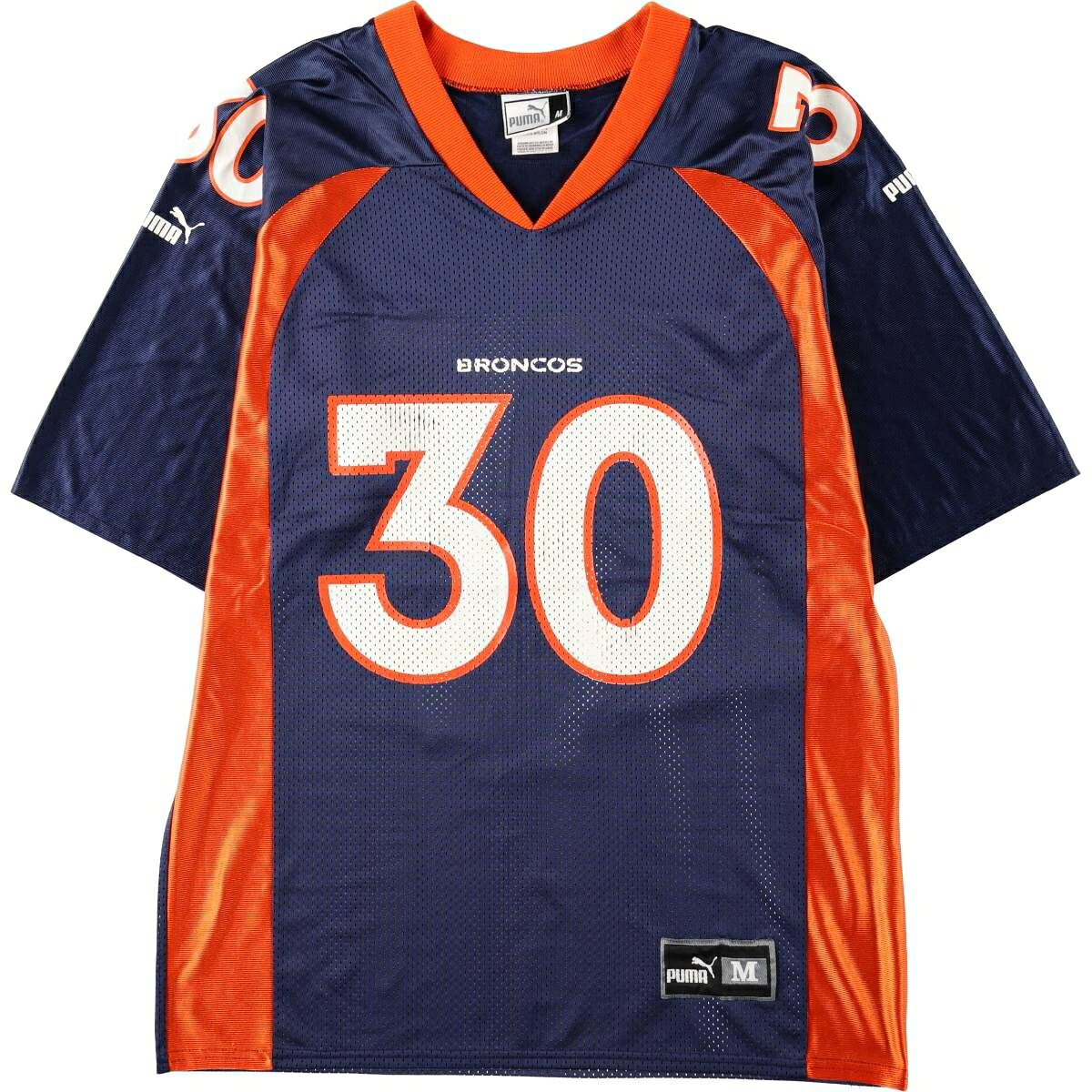 PUMA/プーマ NFL DENVER BRONCOS デンバーブロンコス ゲームシャツ フットボールシャツ