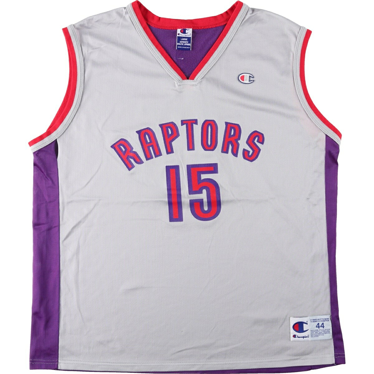 Champion/チャンピオン NBA TORONTO RAPTORS トロント ラプターズ ゲームシャツ レプリカユニフォーム