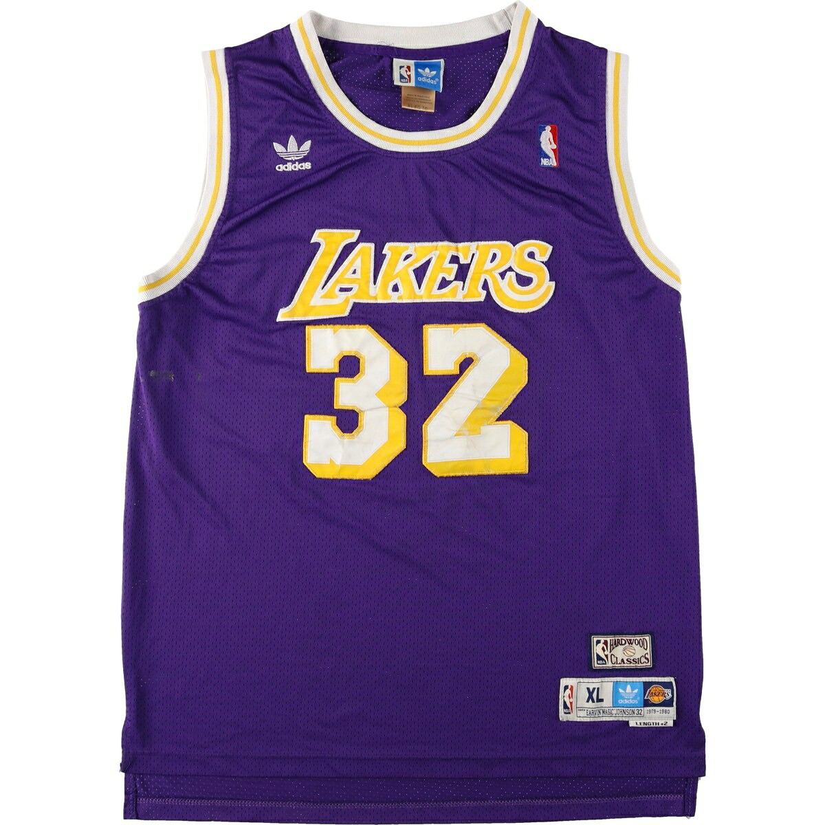 adidas/アディダス NBA LOS ANGELES LAKERS ロサンゼルス レイカーズ ゲームシャツ レプリカユニフォーム