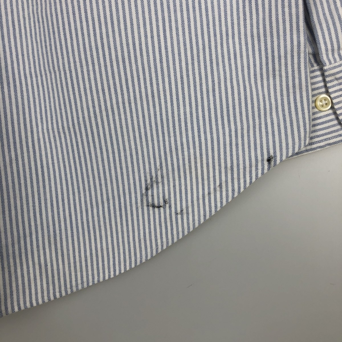 古着 ラルフローレン Ralph Lauren CLASSIC FIT クラシックフィット 長袖 ボタンダウンストライプシャツ メンズL相当 /eaa662704 【中古】 【260814】