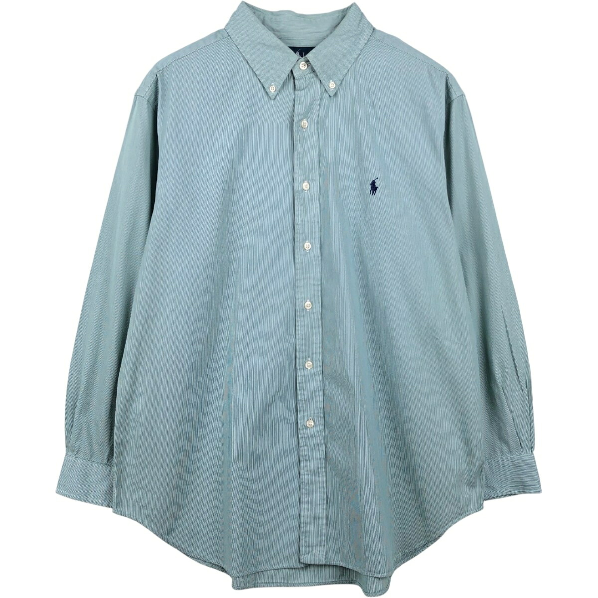 Ralph Lauren/ラルフローレン CLASSIC FIT クラシックフィット 長袖 ボタンダウンストライプシャツ