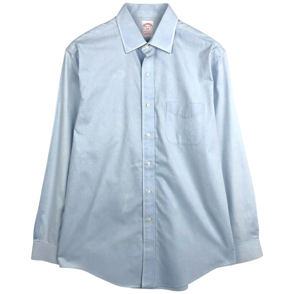 Brooks Brothers/ブルックスブラザーズ 1818 MADISON 長袖 コットンシャツ