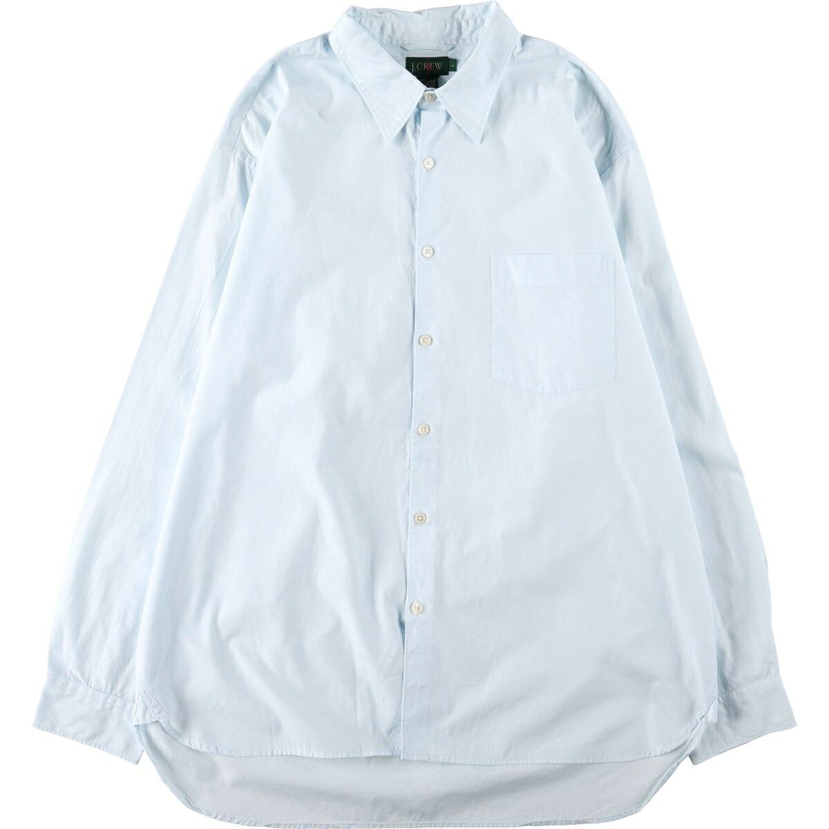 J.Crew/ジェイクルー 長袖 コットンシャツ