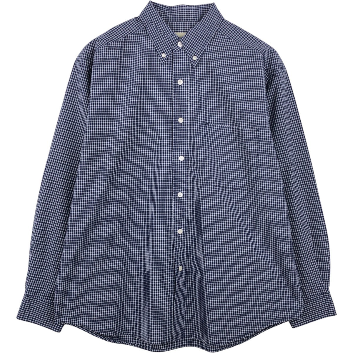 Eddie Bauer/エディーバウアー 長袖 ボタンダウンチェックシャツ