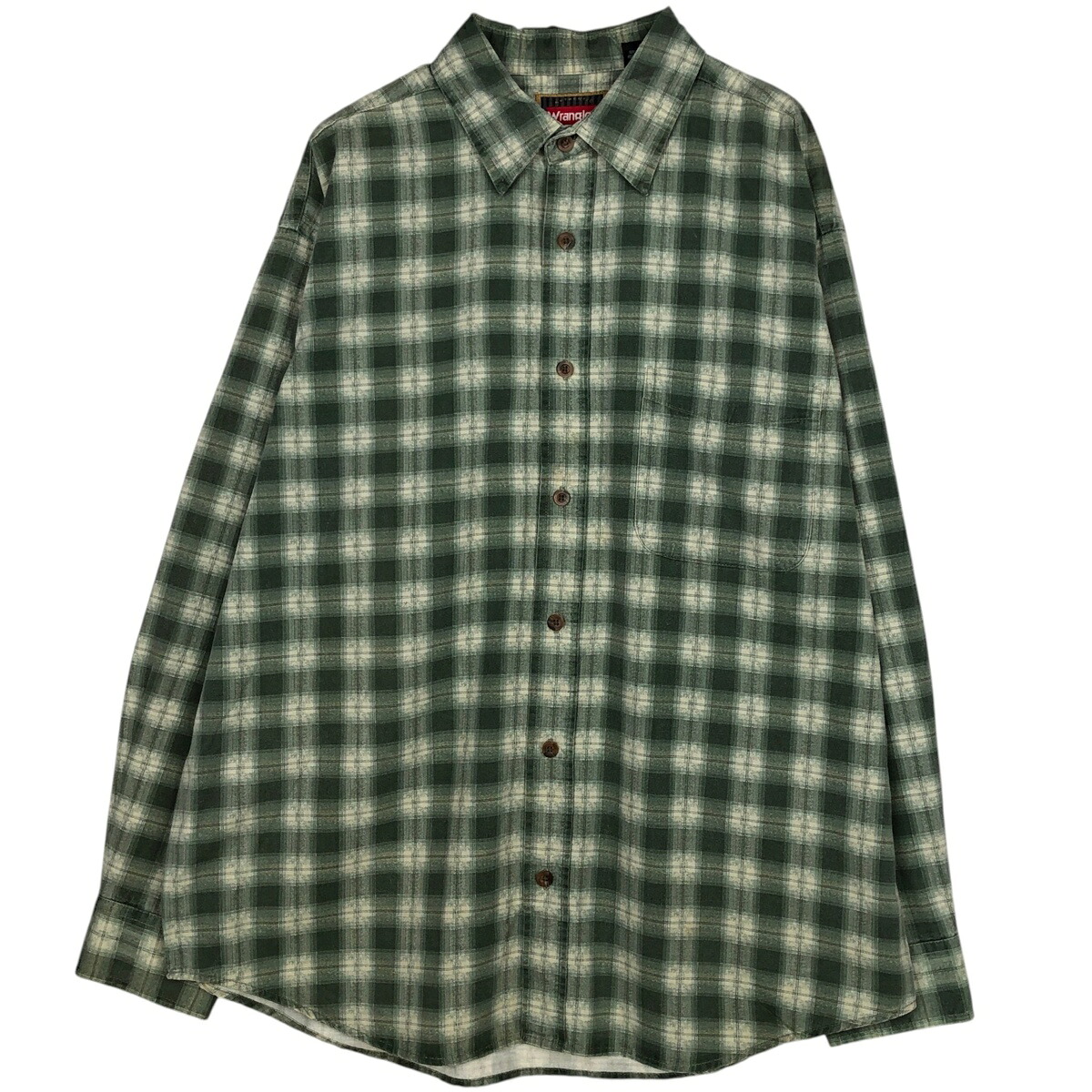 Wrangler/ラングラー HERO 長袖 コットンチェックシャツ
