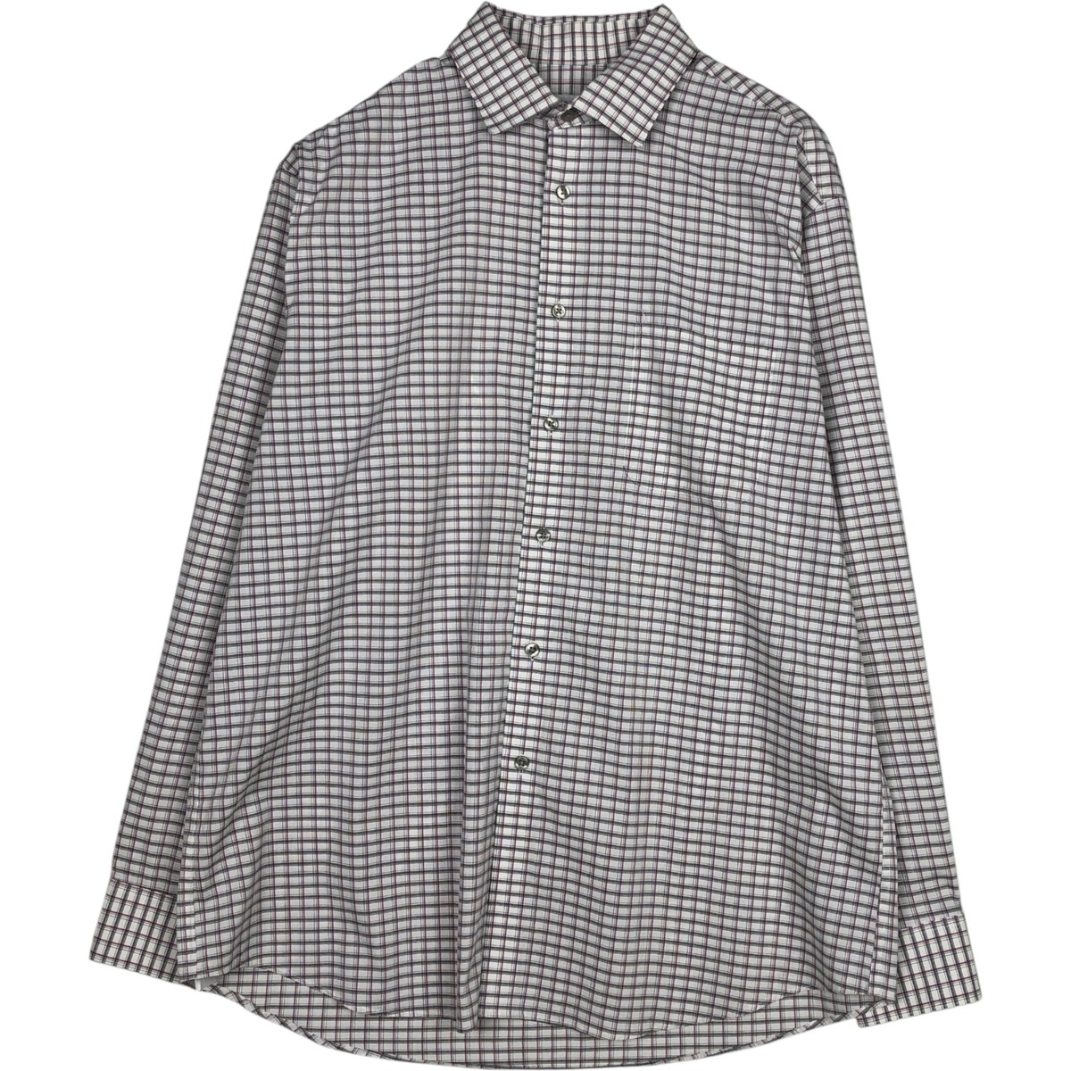 Calvin klein/カルバンクライン Regular Fit 長袖 コットンチェックシャツ