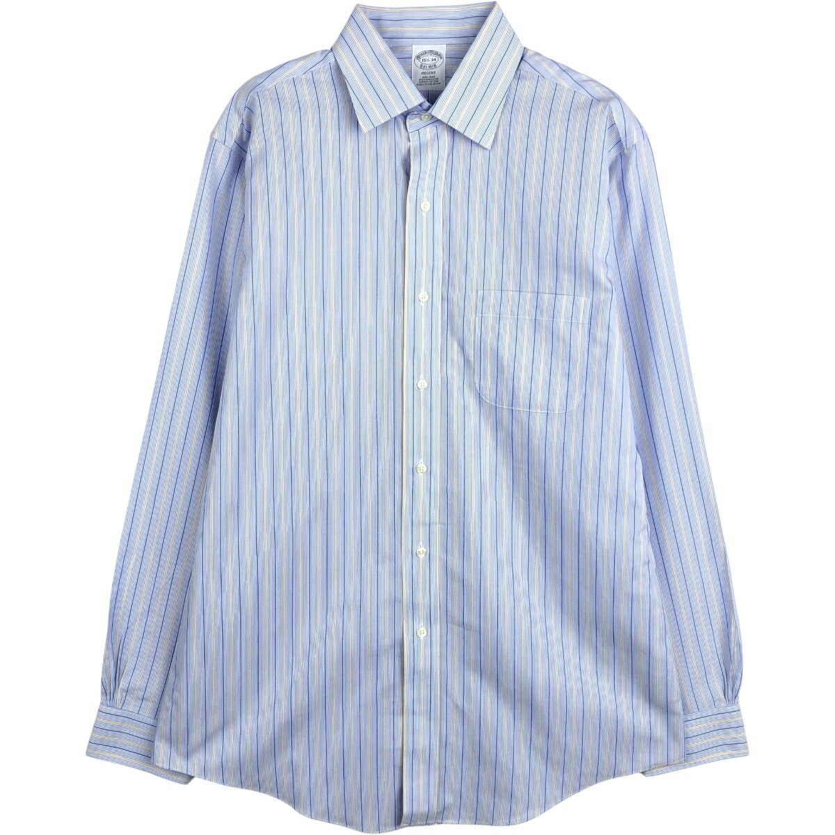 Brooks Brothers/ブルックスブラザーズ Est.1818 REGENT 長袖 ストライプシャツ