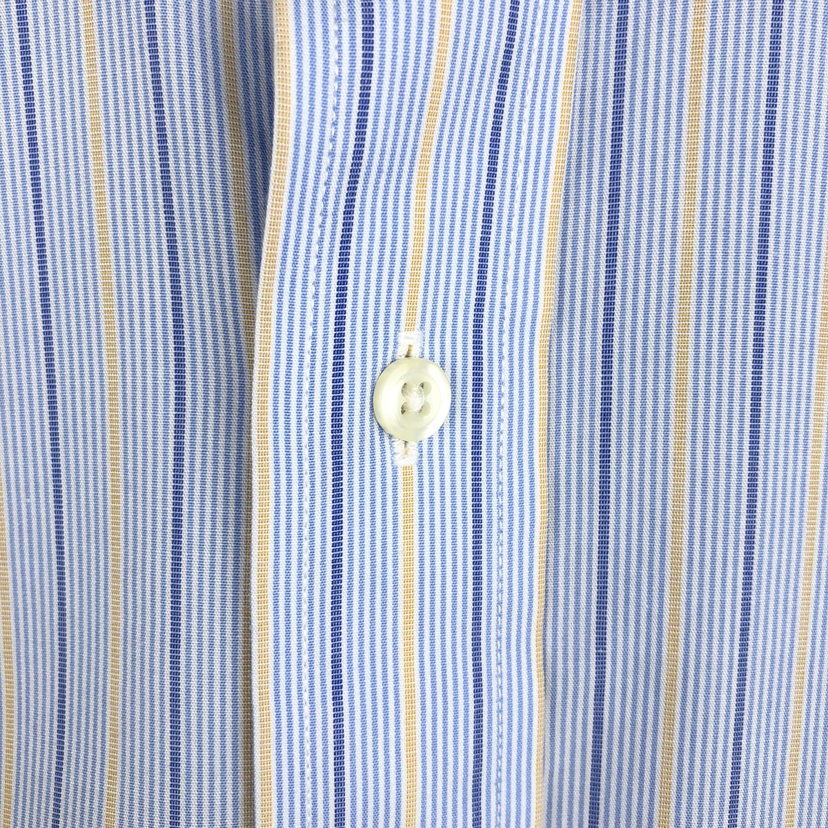 古着 ブルックスブラザーズ Brooks Brothers Est.1818 REGENT マルチストライプ 長袖 ストライプシャツ メンズM相当 /eaa662851 【中古】 【260817】