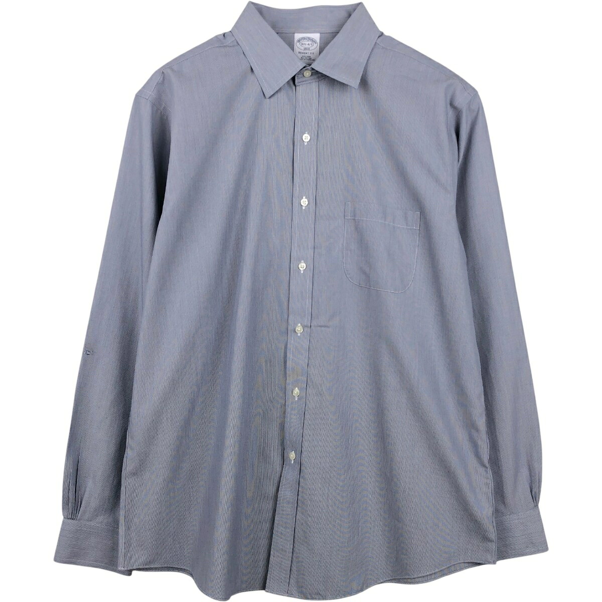 Brooks Brothers/ブルックスブラザーズ 1818 REGENT FIT 長袖 コットンストライプシャツ