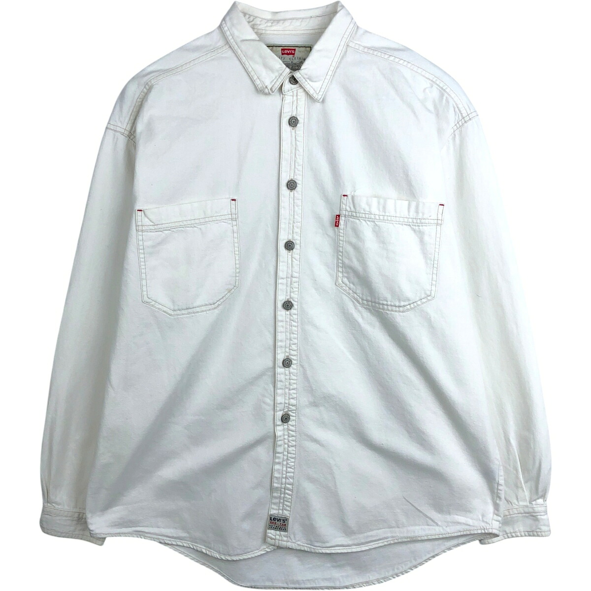 Levi's/リーバイス RED TAB 長袖 ホワイトデニムシャツ