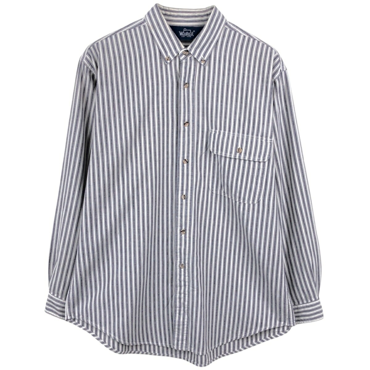 WOOLRICH/ウールリッチ 長袖 ボタンダウンストライプシャツ