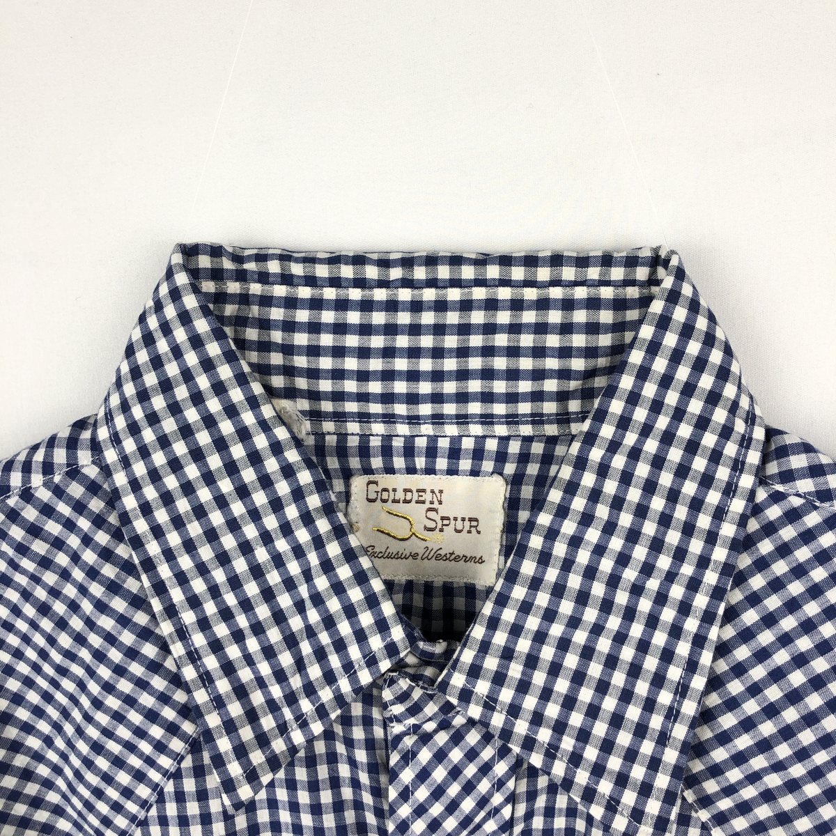 古着 OLDEN SPUR チェック柄 ギンガムチェック 長袖 ウエスタンシャツ メンズL相当 /eaa663064 【中古】 【260821】