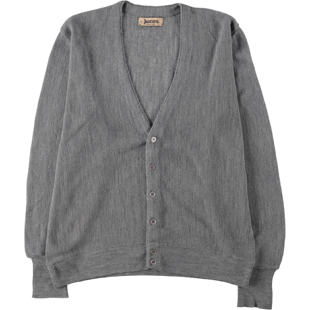 Jantzen/ジャンセン アクリルニットカーディガン