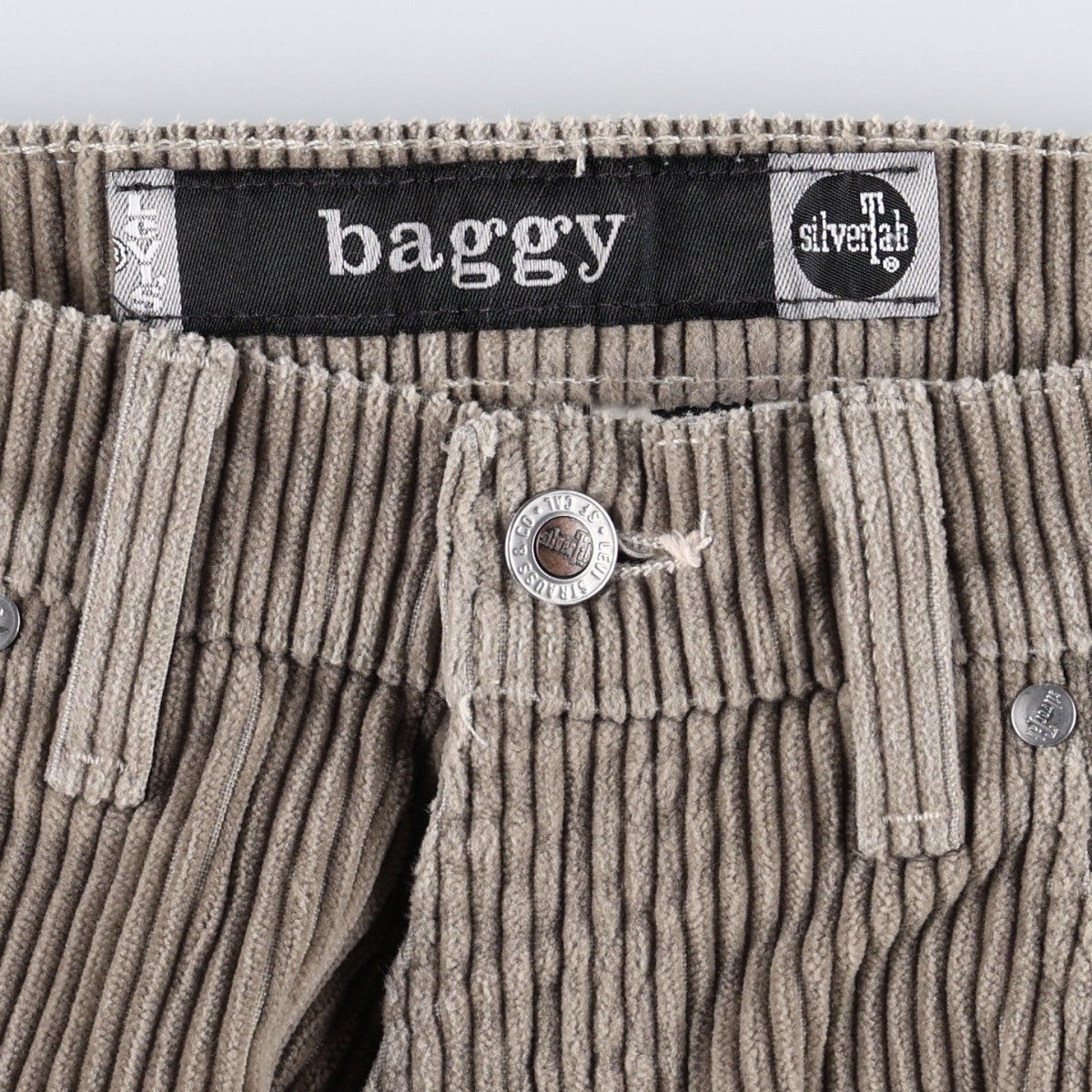 古着 90年代 リーバイス Levis SILVER TAB シルバータブ baggy コーデュロイパンツ USA製 メンズw31相当 ヴィンテージ /eaa663703 【中古】 【260810】