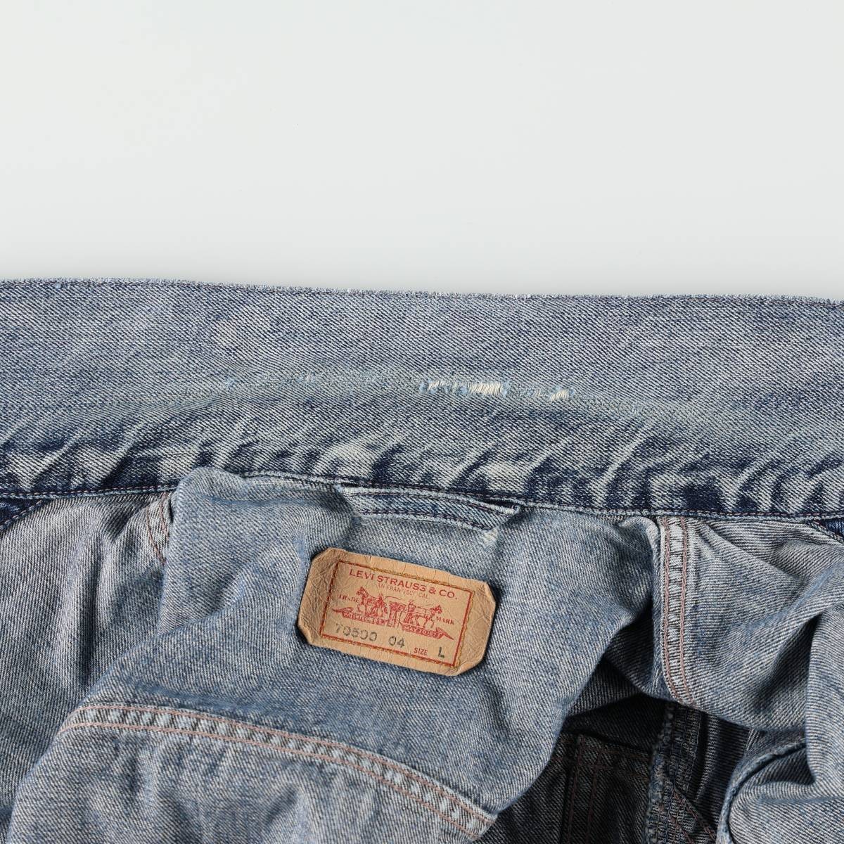 古着 リーバイス Levis 70500-04 ユーロモデル デニムジャケット Gジャン メンズL相当 /eaa663724 【中古】 【260815】