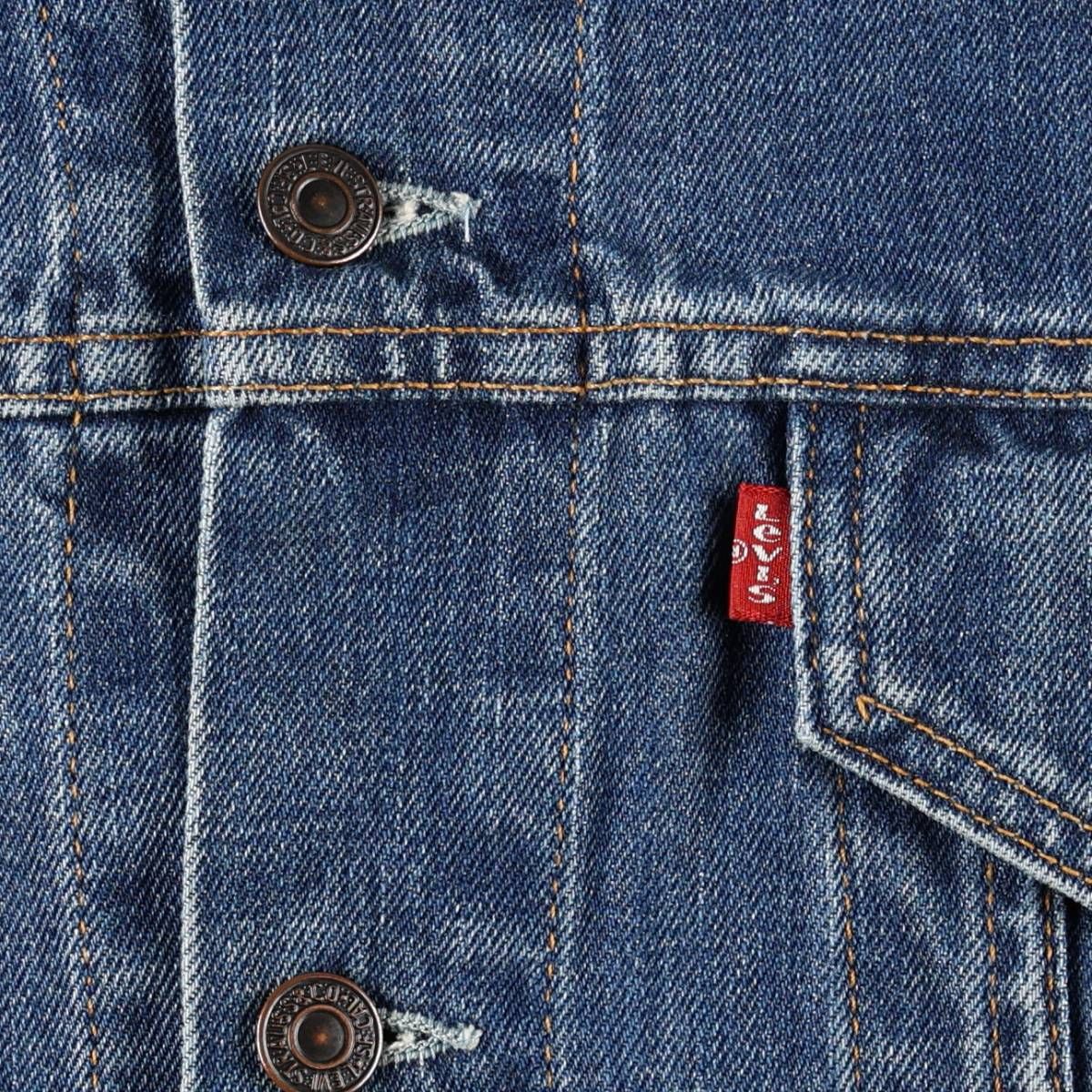 古着 00年代 リーバイス Levis 70500-0414 ユーロモデル デニムジャケット Gジャン メンズXL相当 /eaa663735 【中古】 【260808】