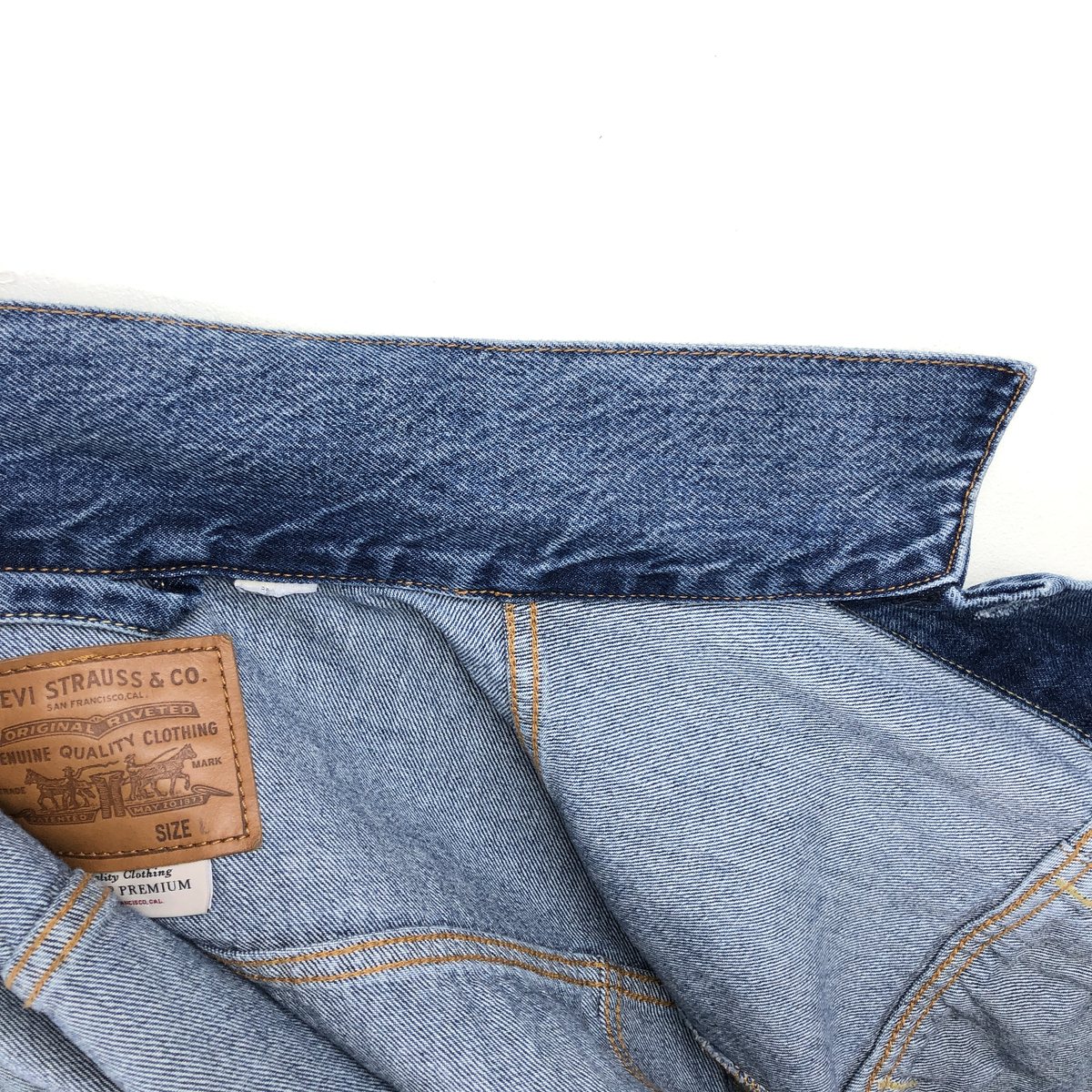 古着 リーバイス Levis LEVIS PREMIUM デニムジャケット Gジャン メンズL相当 /eaa663740 【中古】 【260815】