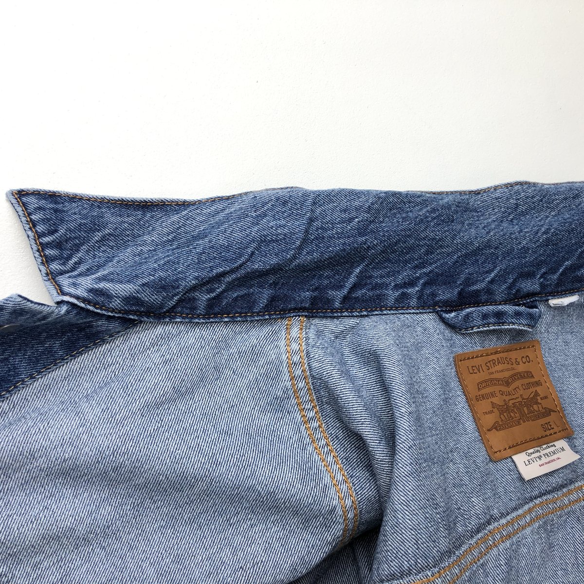 古着 リーバイス Levis LEVIS PREMIUM デニムジャケット Gジャン メンズL相当 /eaa663740 【中古】 【260815】