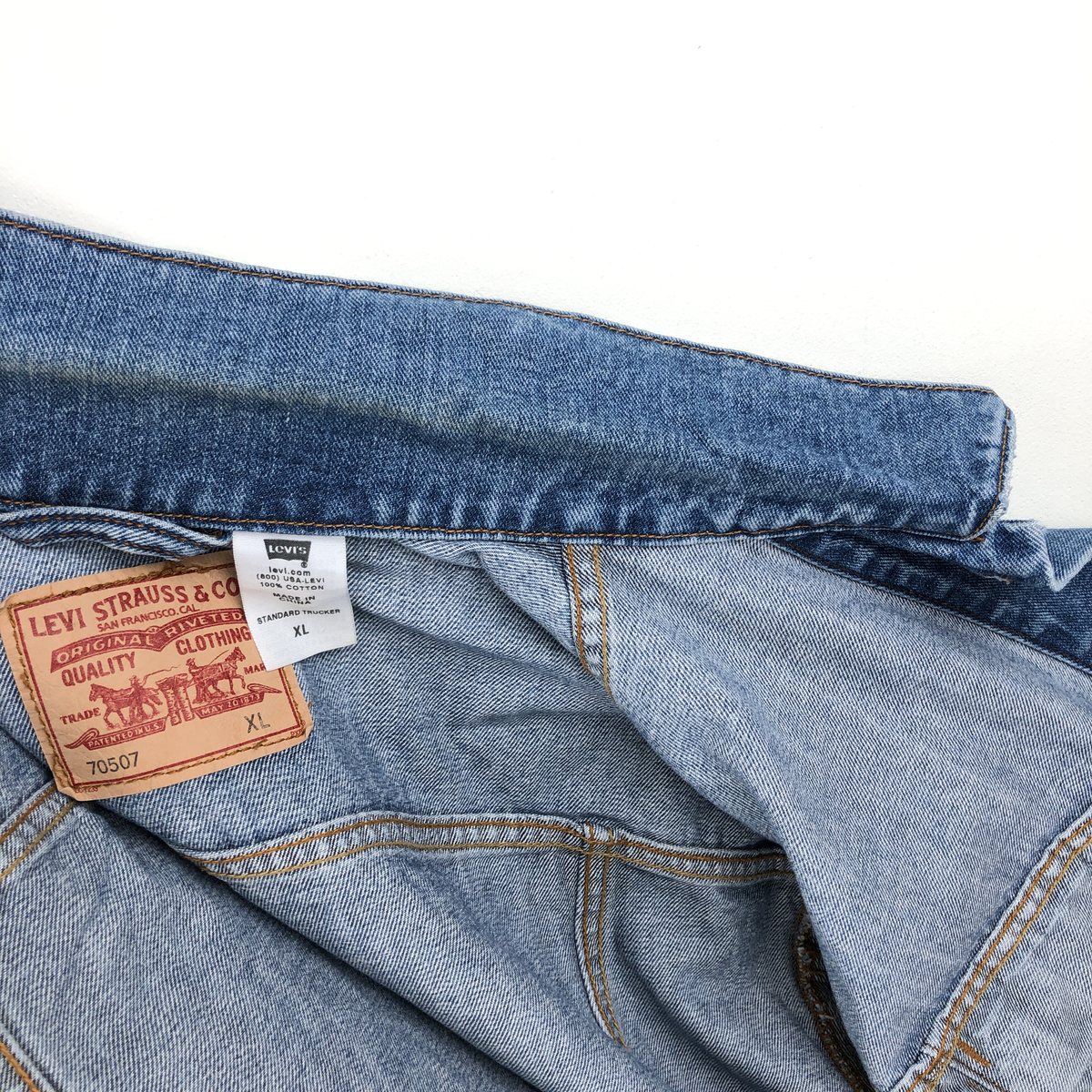 古着 リーバイス Levis 70507-0238 デニムジャケット Gジャン メンズXL相当 ヴィンテージ /eaa663741 【中古】 【260815】