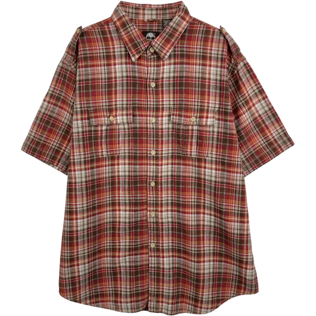 Timberland/ティンバーランド 半袖 リネンシャツ