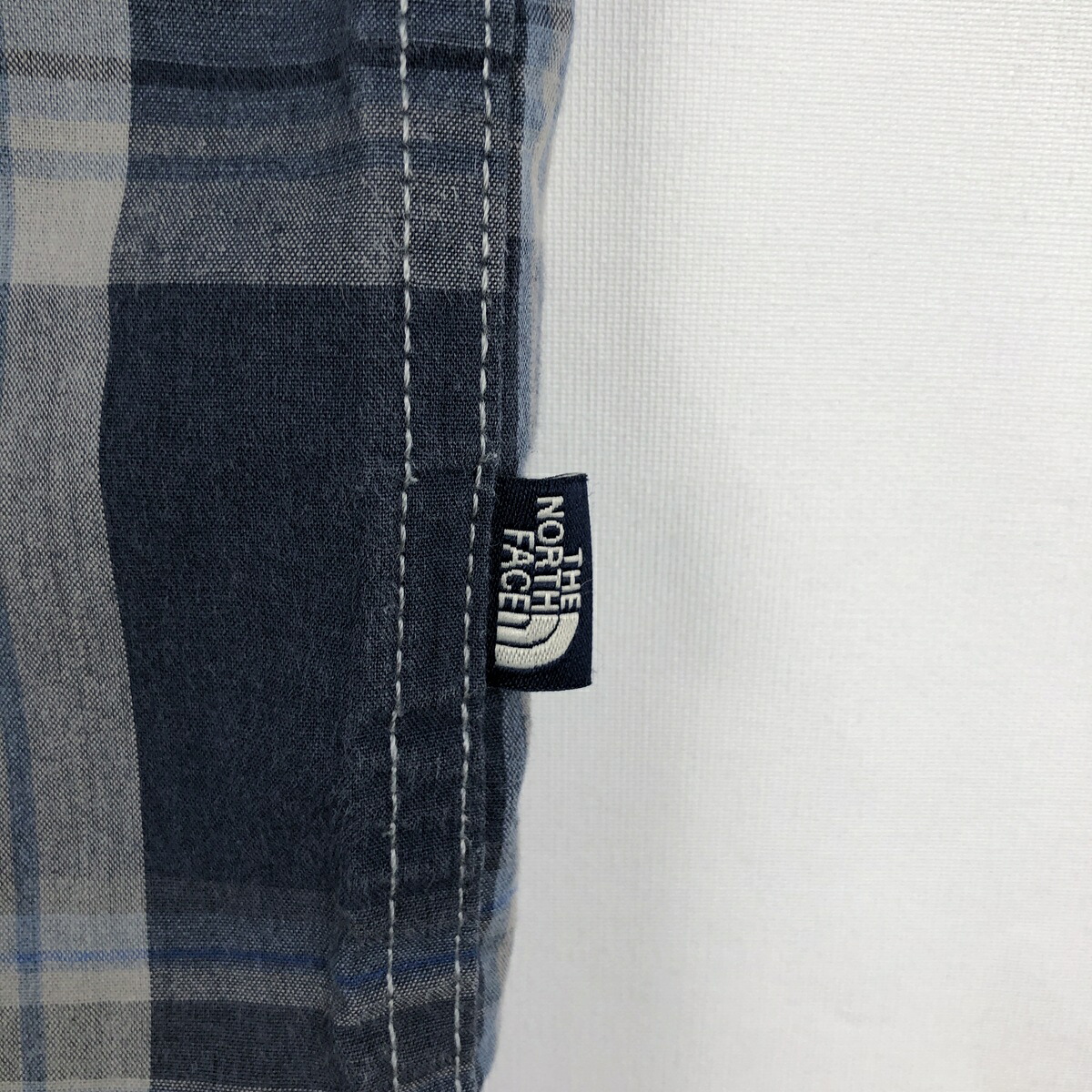 古着 ザノースフェイス THE NORTH FACE 半袖 チェックシャツ メンズM相当 /eaa670045 【中古】 【260814】