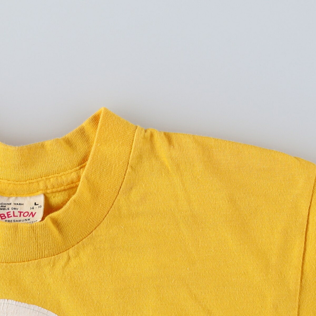古着 ～90年代 BELTON Warm&Lovable 犬柄 キャラクタープリントTシャツ レディースL相当 ヴィンテージ /eaa670482 【中古】 【260829】