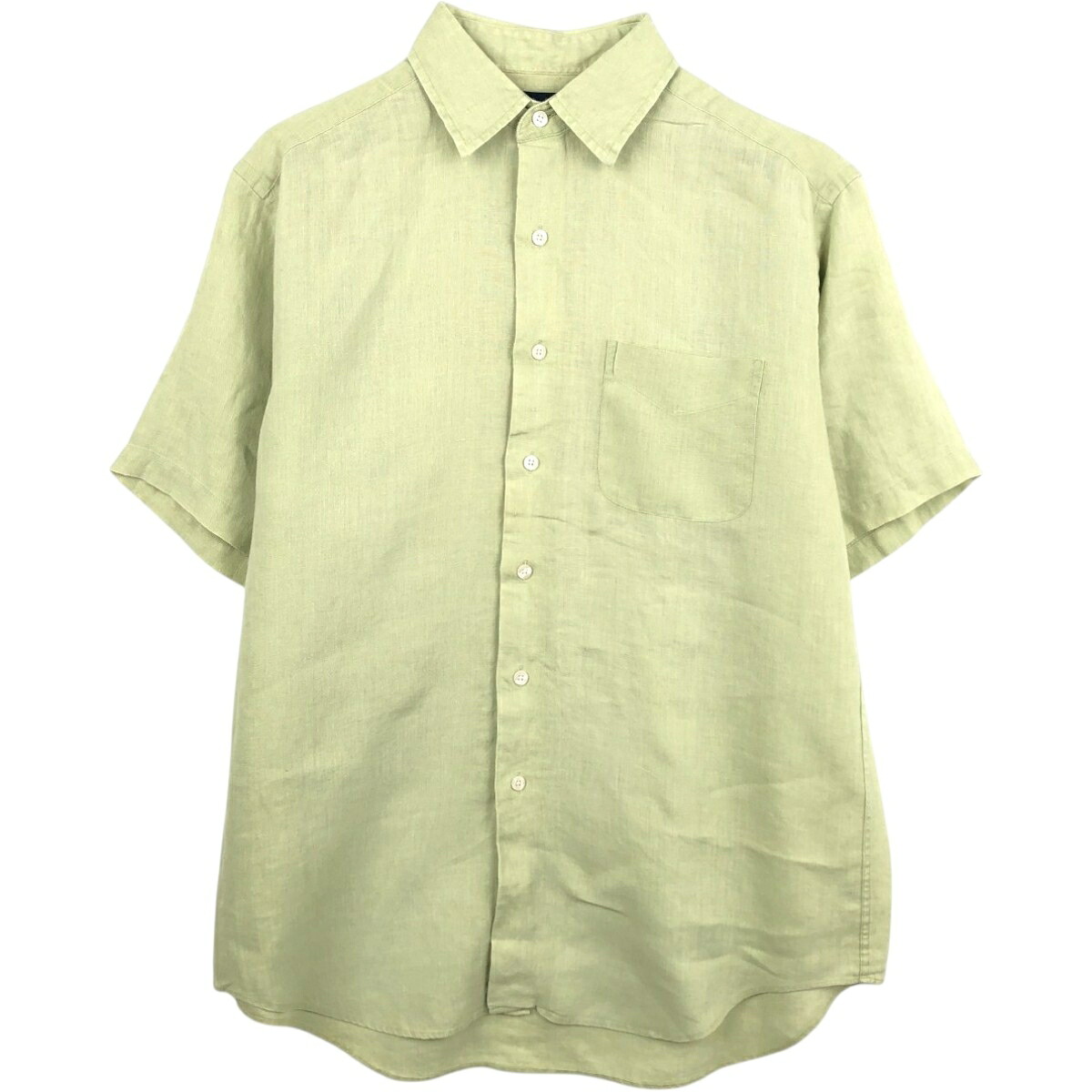 Brooks Brothers/ブルックスブラザーズ IRISH LINEN 半袖 リネンシャツ