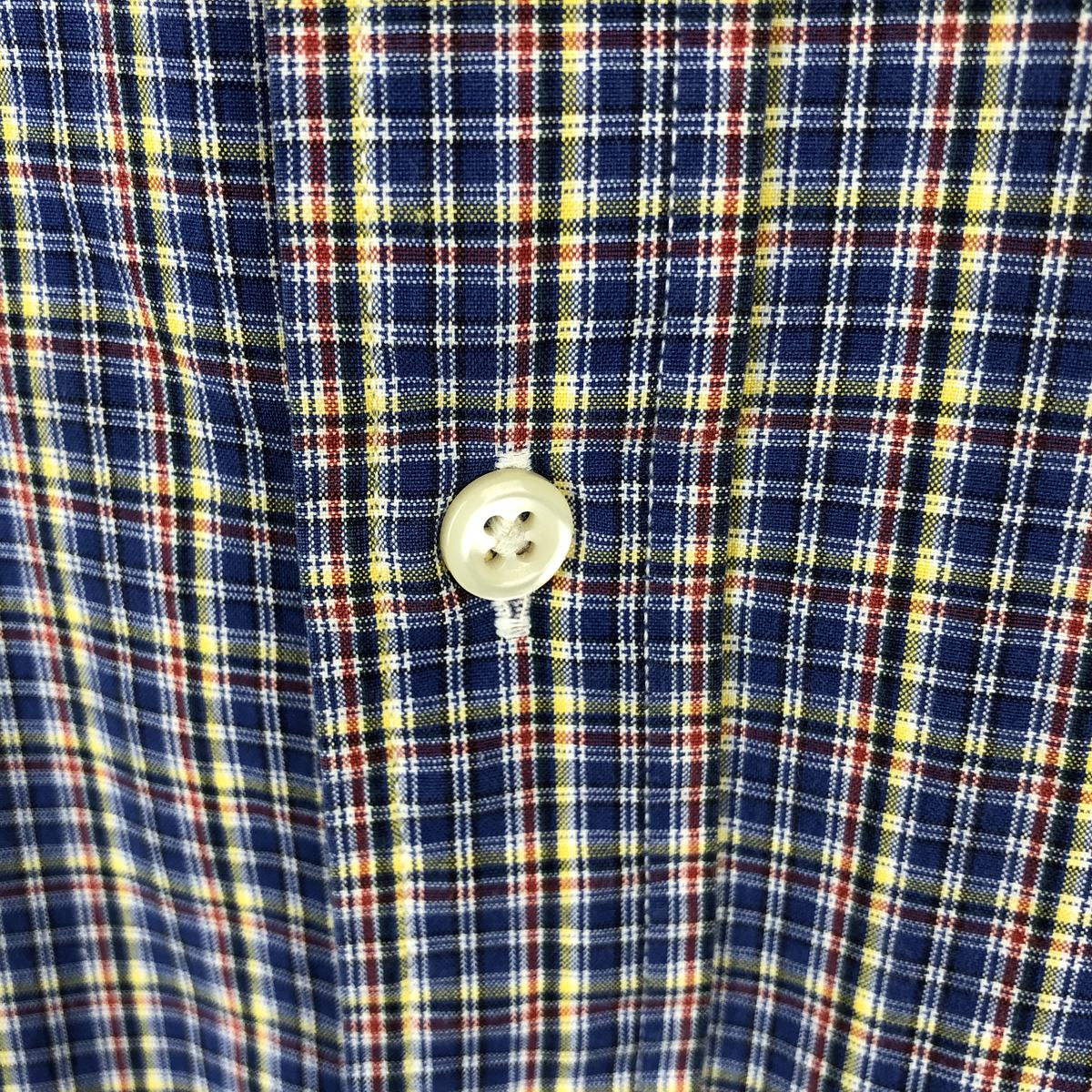 古着 ラルフローレン Ralph Lauren CLASSIC FIT クラシックフィット 半袖 ボタンダウン チェックシャツ メンズM相当 /eaa670531 【中古】 【260829】