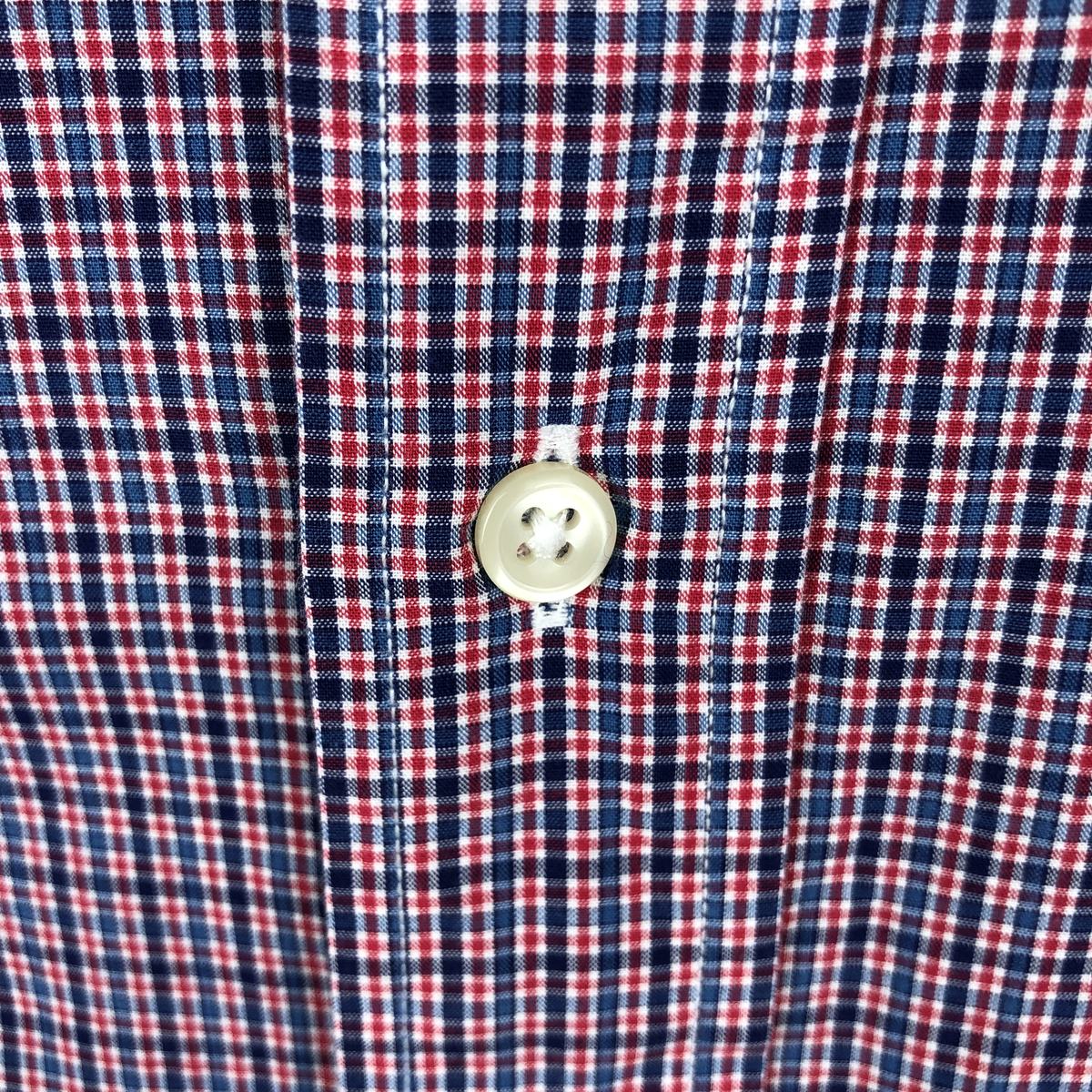 古着 ラルフローレン Ralph Lauren BLAKE 半袖 ボタンダウン チェックシャツ メンズXL相当 /eaa670532 【中古】 【260829】