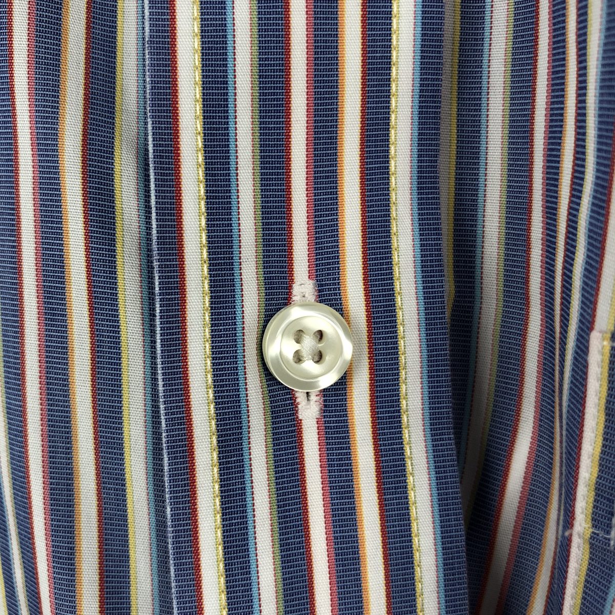 古着 ブルックスブラザーズ Brooks Brothers 346 半袖 ボタンダウン ストライプシャツ メンズM相当 /eaa670681 【中古】 【260829】