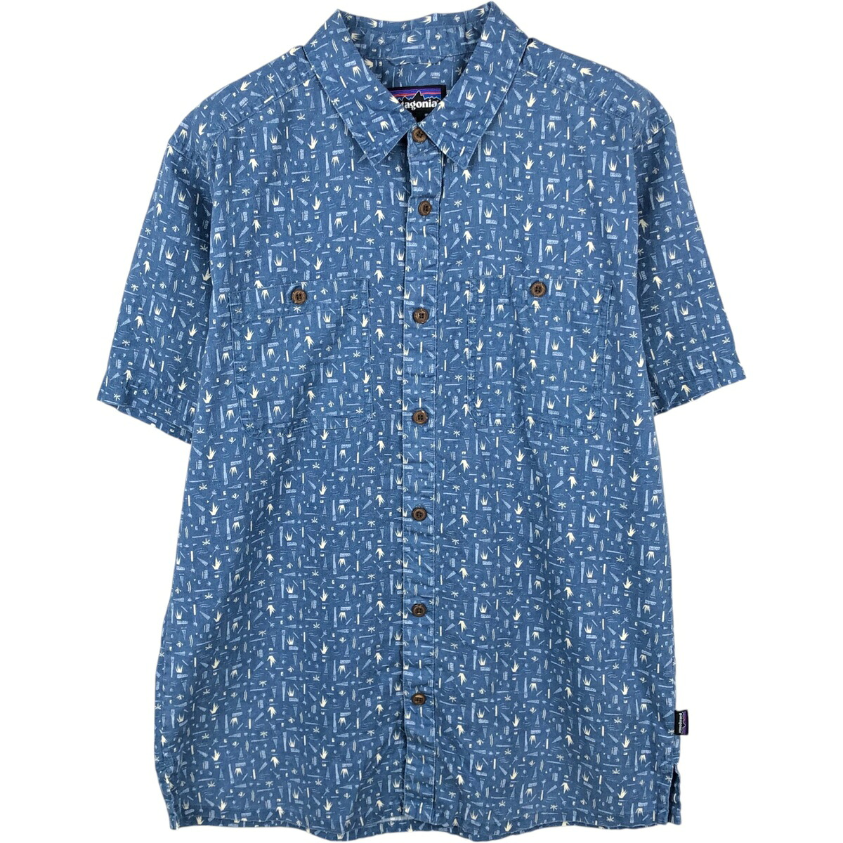 Patagonia/パタゴニア バックステップシャツ 53139SP20 半袖 ヘンプシャツ