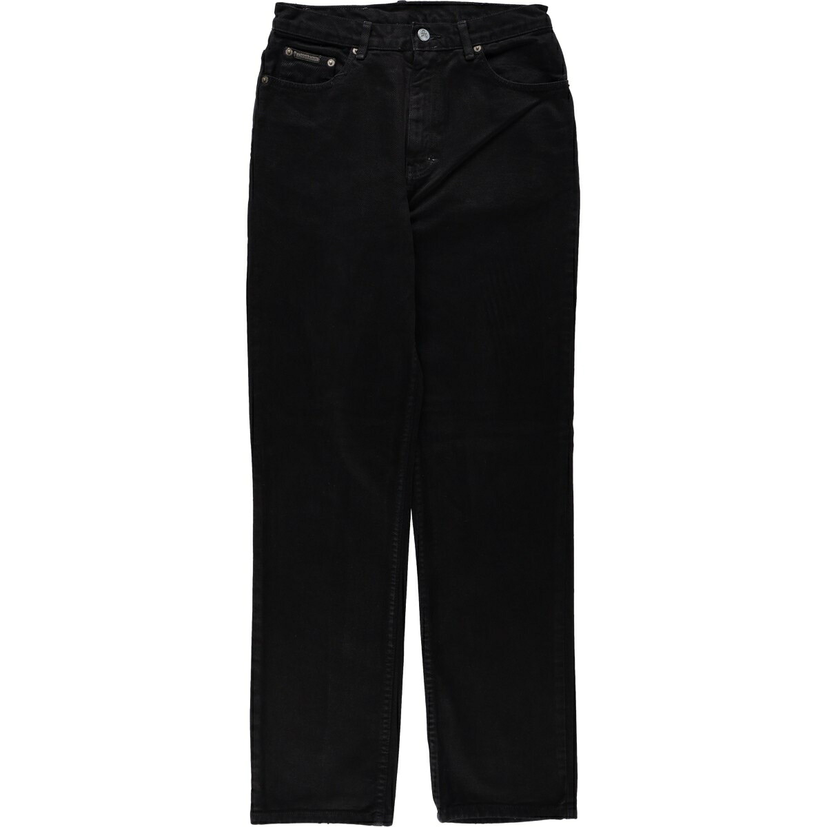 Calvin klein/カルバンクライン ブラックデニム ストレートデニムパンツ