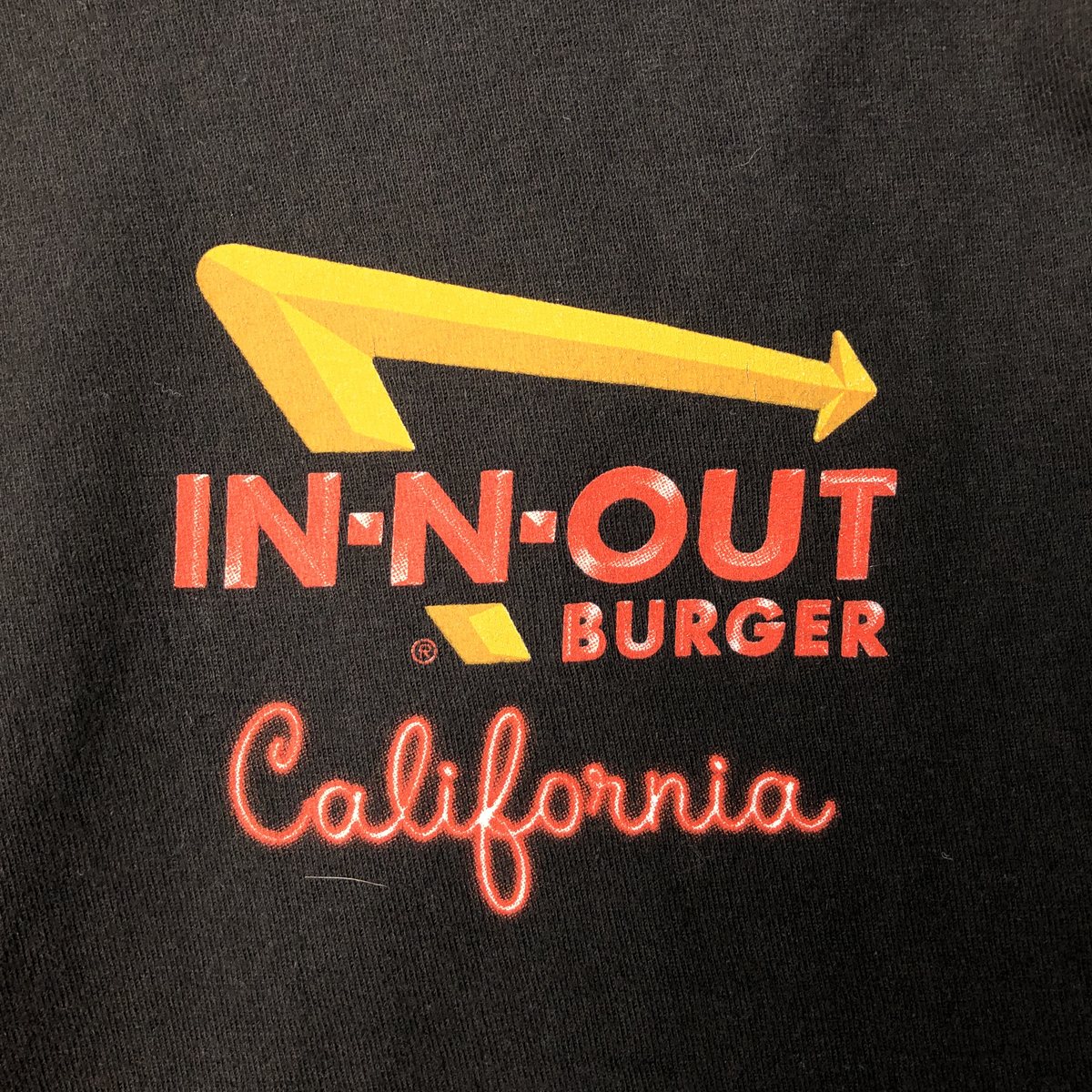 古着 IN-N-OUT BURGER インアンドアウトバーガー アドバタイジング ロングTシャツ ロンT メンズM相当 /eaa671404 【中古】 【260829】