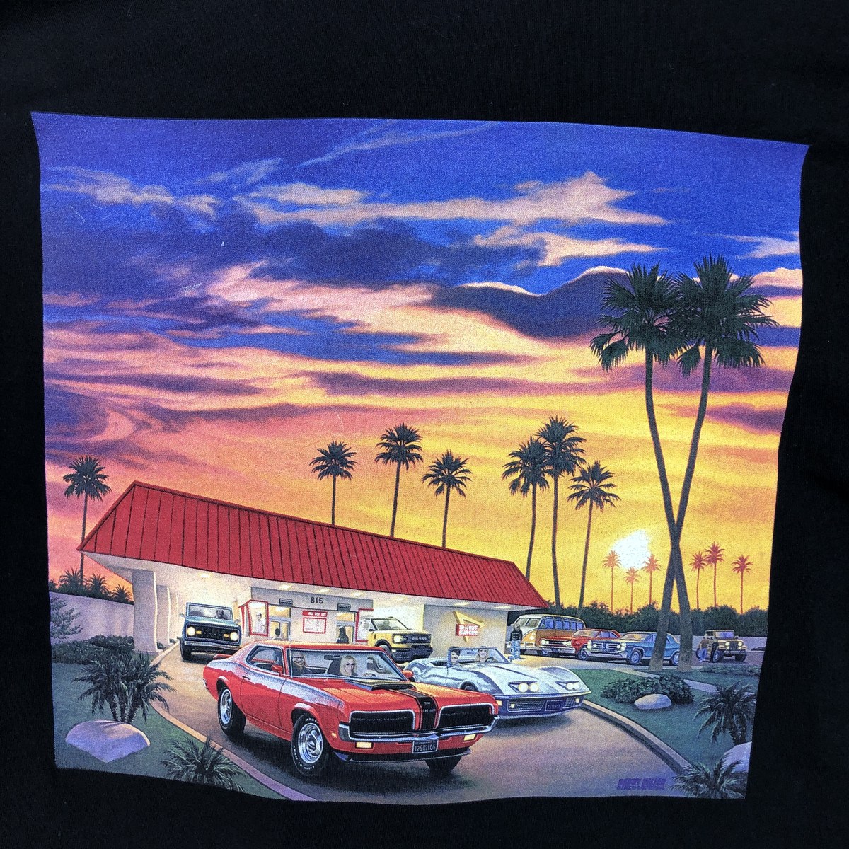古着 IN-N-OUT BURGER インアンドアウトバーガー アドバタイジング ロングTシャツ ロンT メンズM相当 /eaa671404 【中古】 【260829】