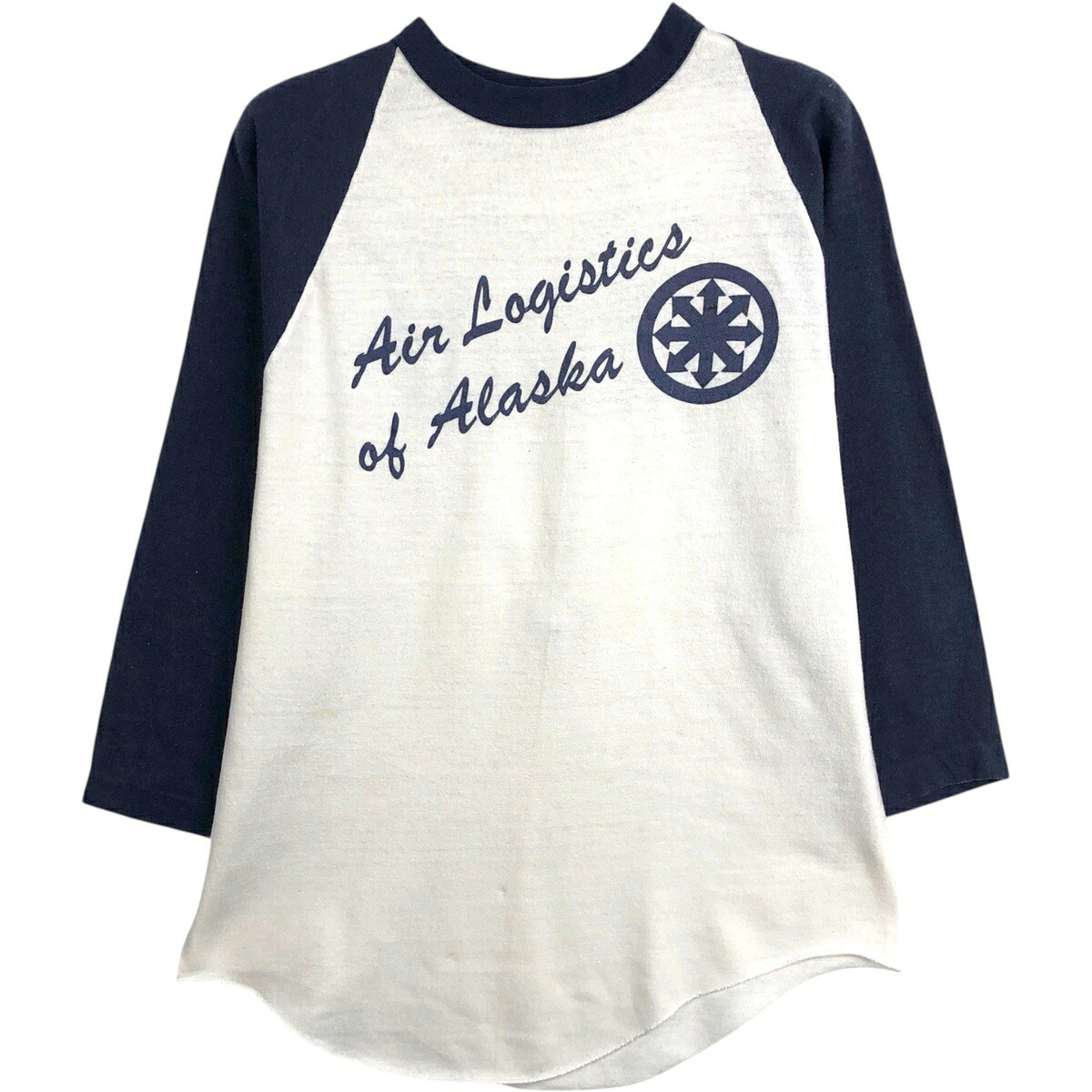 七分袖 ラグランTシャツ