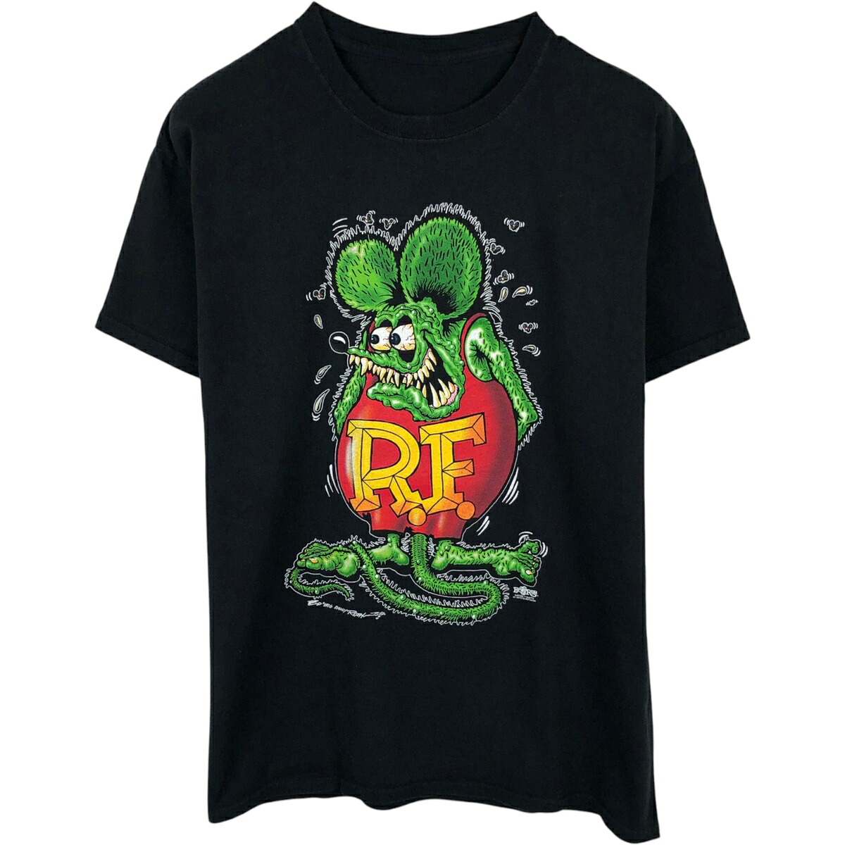 Rat Fink ラットフィンク キャラクタープリントTシャツ