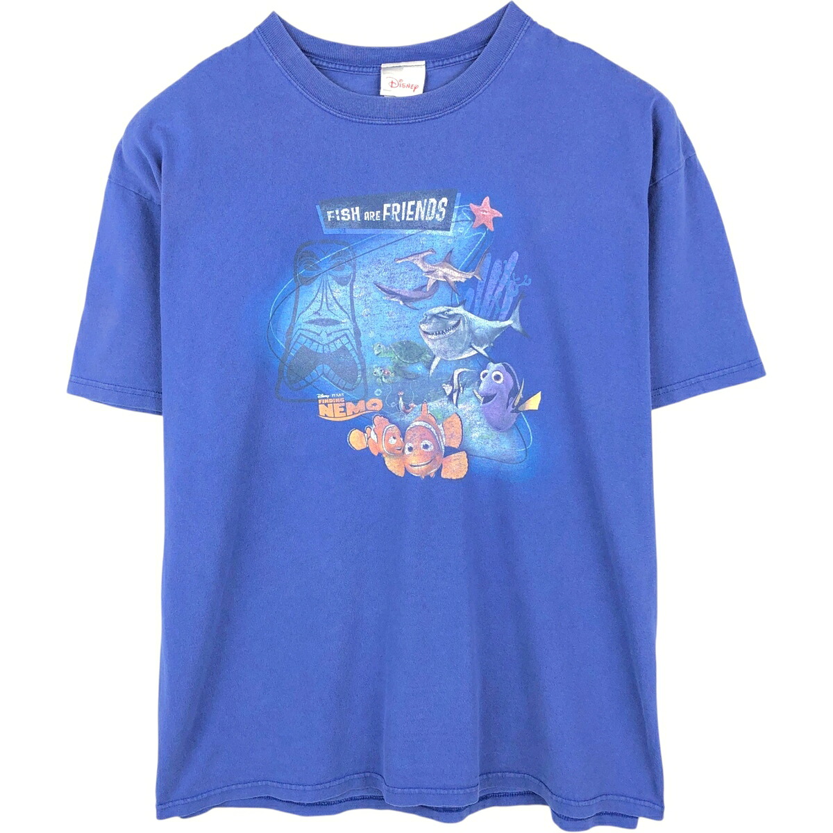 Disney store DISNEY ディズニーPixar ピクサー Finding Nemo ファインディングニモ キャラクタープリントTシャツ