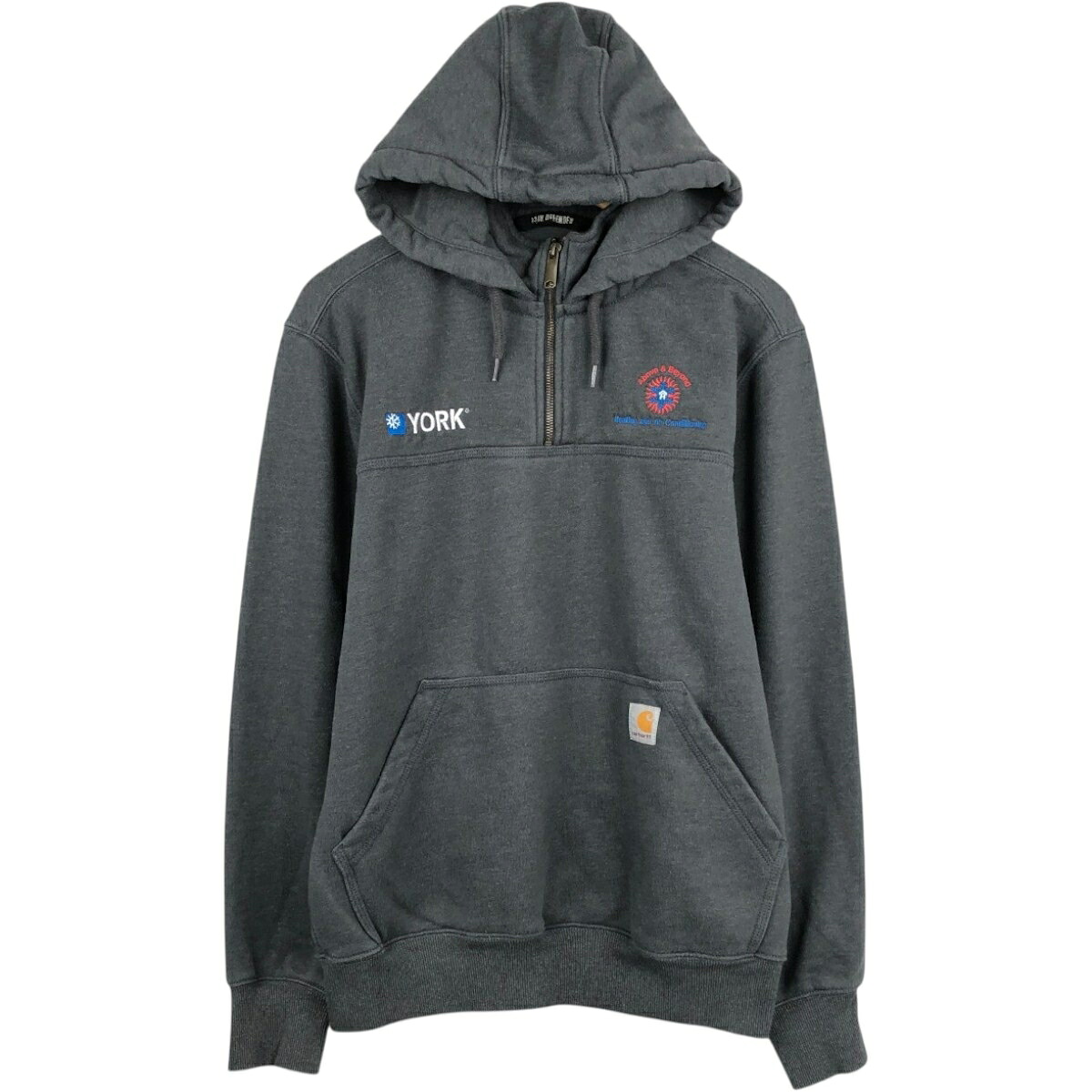 Carhartt/カーハート Loose Fit RAIN DEFENDER スウェットハーフジップパーカー