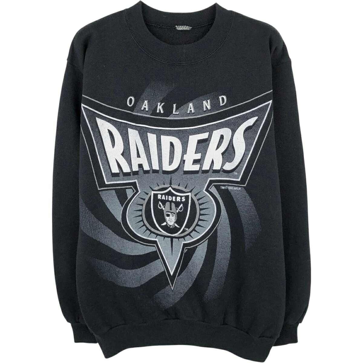 NFL OAKLAND RAIDERS オークランドレイダーズ プリントスウェットシャツ トレーナー