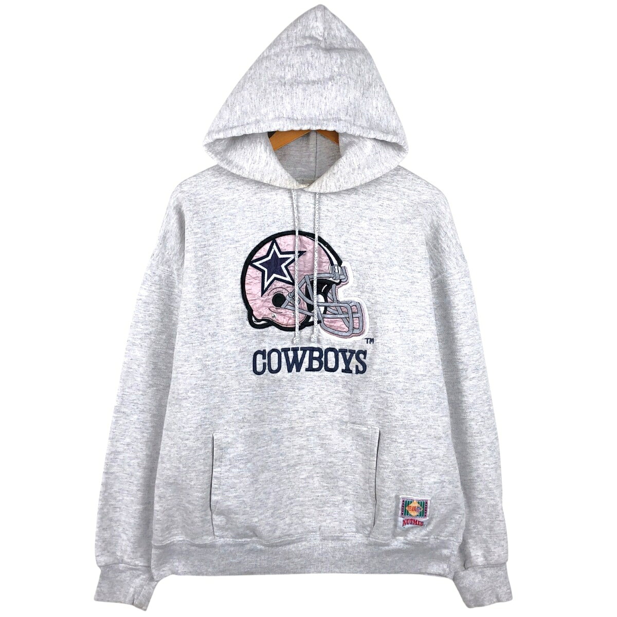 NUTMEG NFL DALLAS COWBOYS ダラスカウボーイズ スウェットプルオーバーパーカー