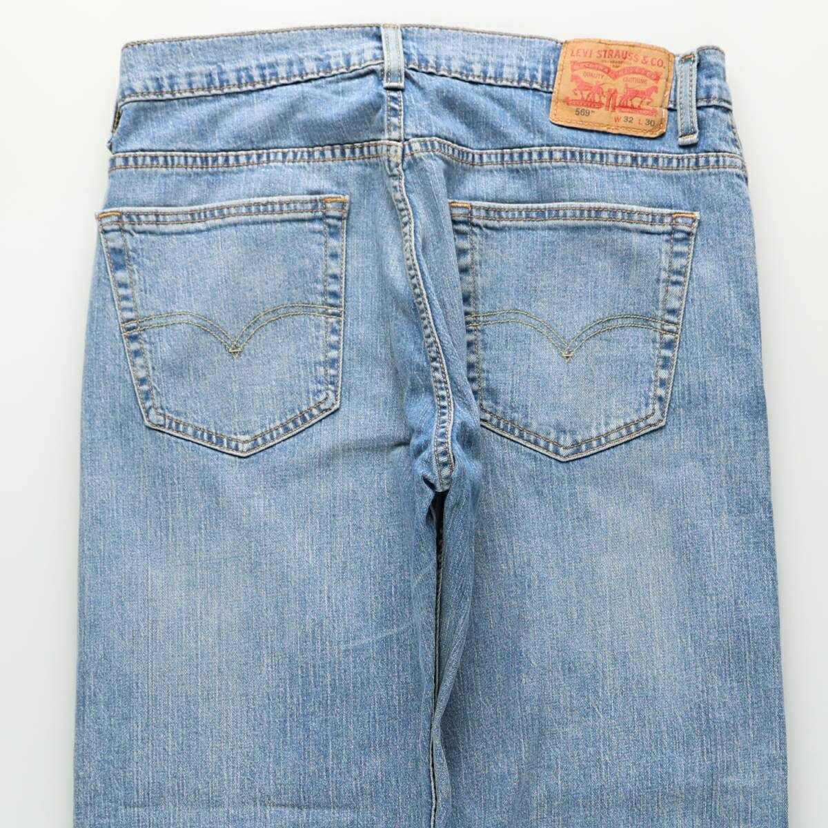 古着 リーバイス Levis 569 ストレートデニムパンツ メンズw34相当 /eaa671992 【中古】 【260822】