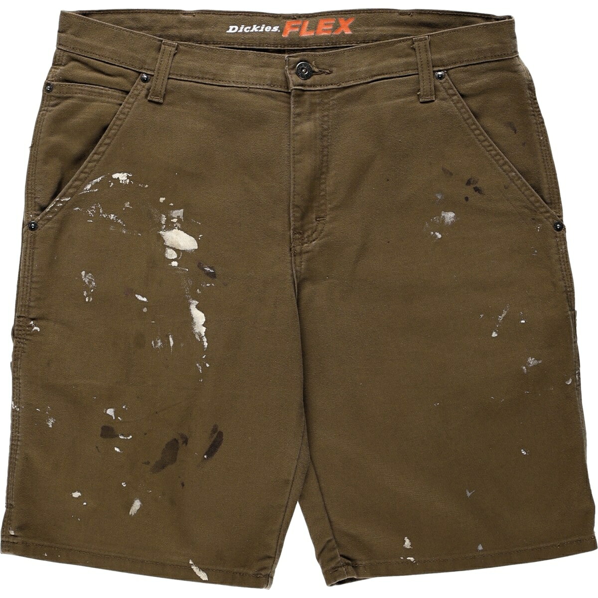 Dickies/ディッキーズ FLEX REGULAR ダック地ペインターショーツ ハーフパンツ