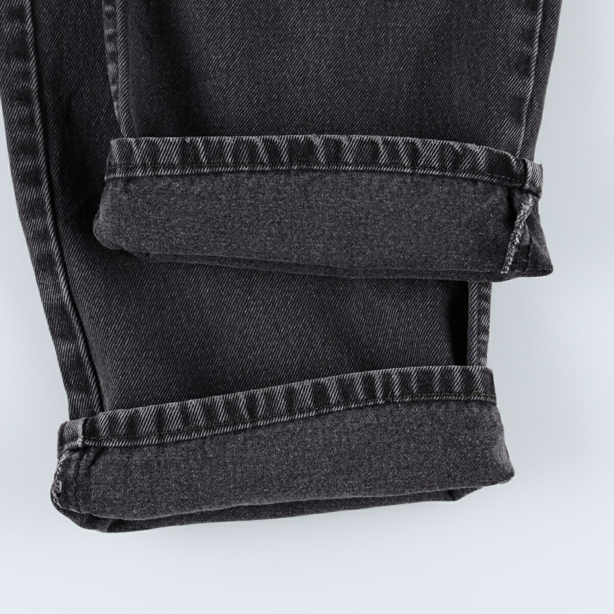 Levi's/リーバイス 550 RELAXED FIT ブラックデニム テーパードデニムパンツ