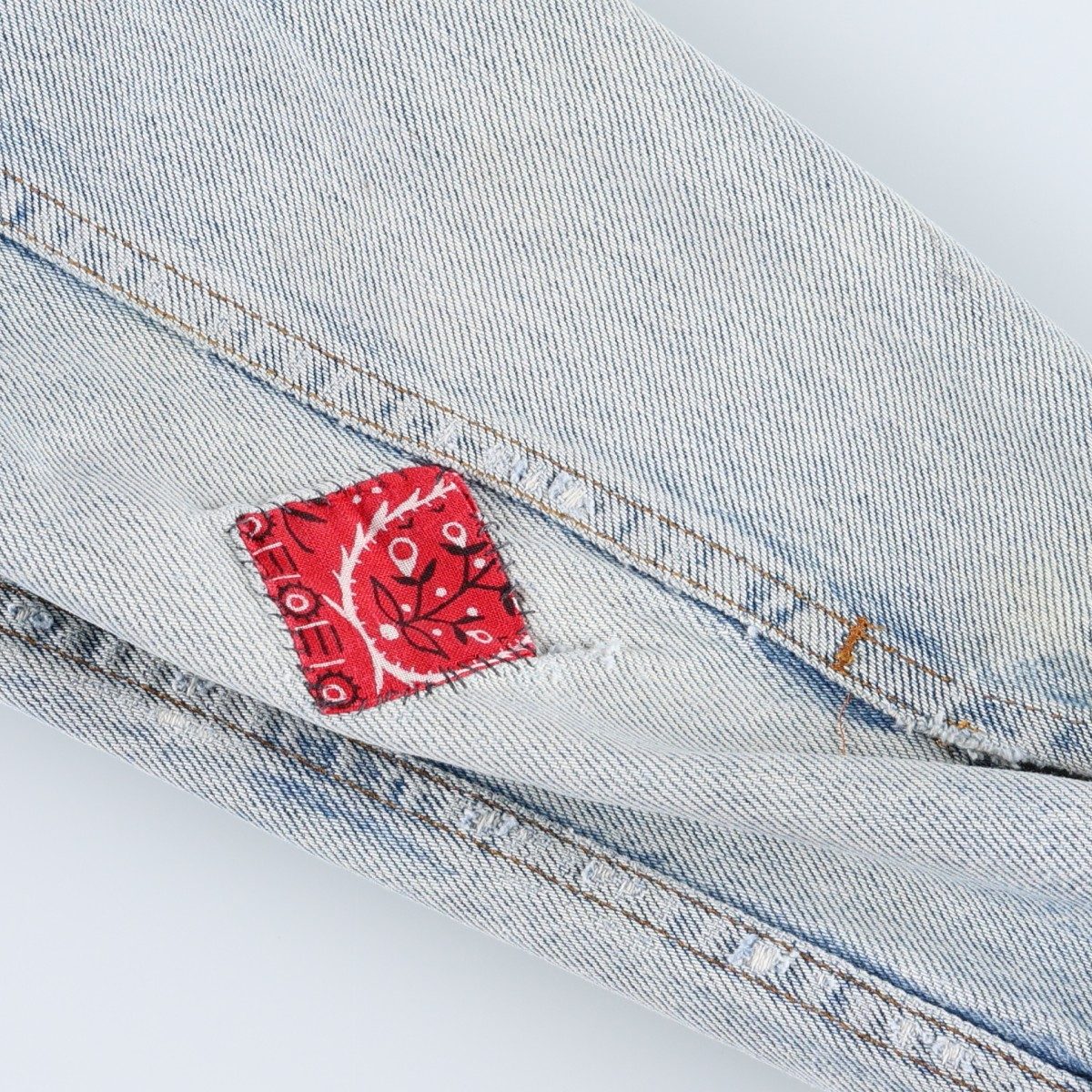 古着 ～90年代 リーバイス Levis ペイント デニムジャケット Gジャン USA製 レディースM相当 ヴィンテージ /eaa672342 【中古】 【260825】