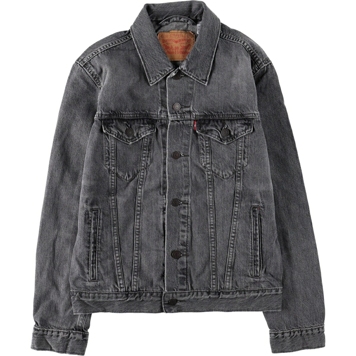 Levi's/リーバイス ブラックデニムジャケット Gジャン