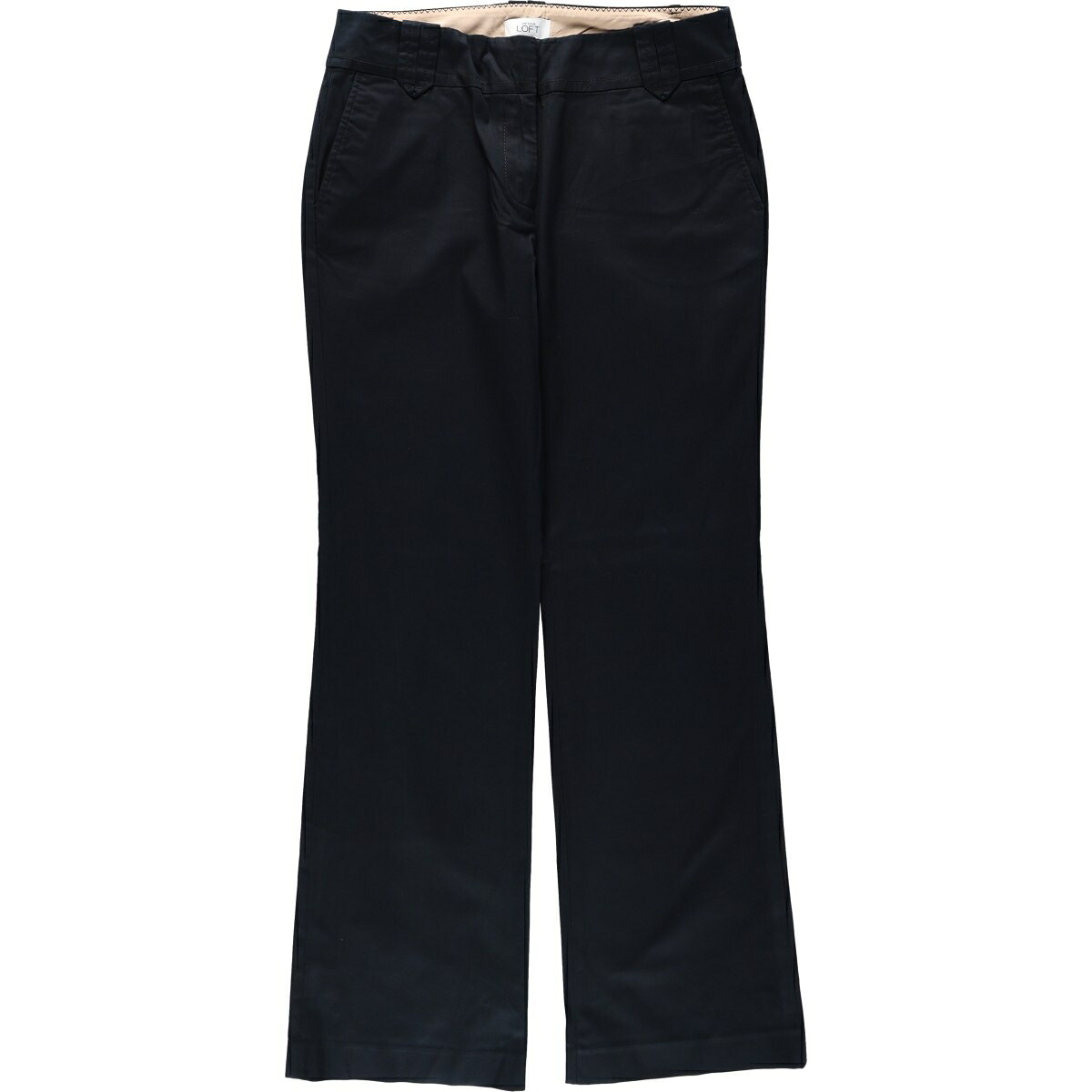 ANN TAYLOR LOFT コットン スラックスパンツ