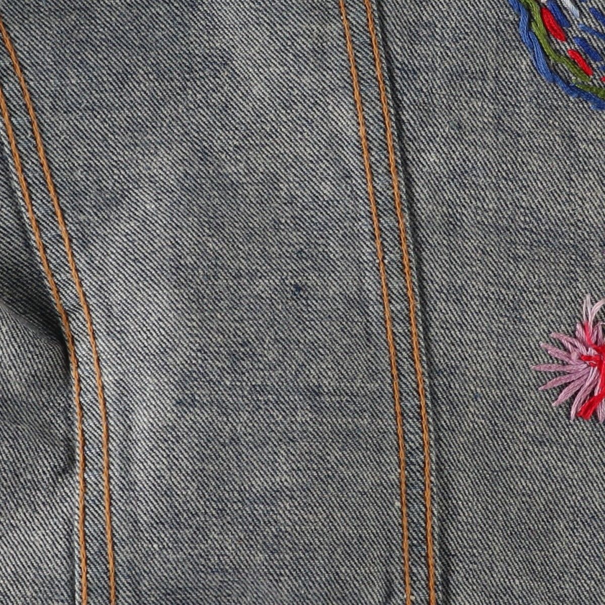 古着 60～70年代 リーバイス Levis 70505 ビッグE BIG E カスタム デニムジャケット Gジャン USA製 レディースS相当 ヴィンテージ /eva004204 【中古】 【260621】 【N2607】